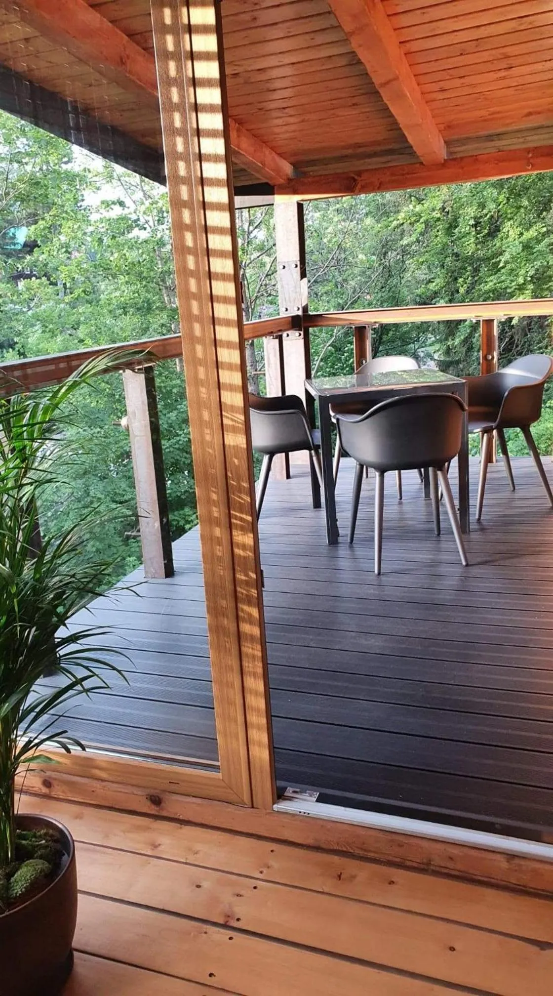 Balcony/Terrace in Gościniec Pod Lipą