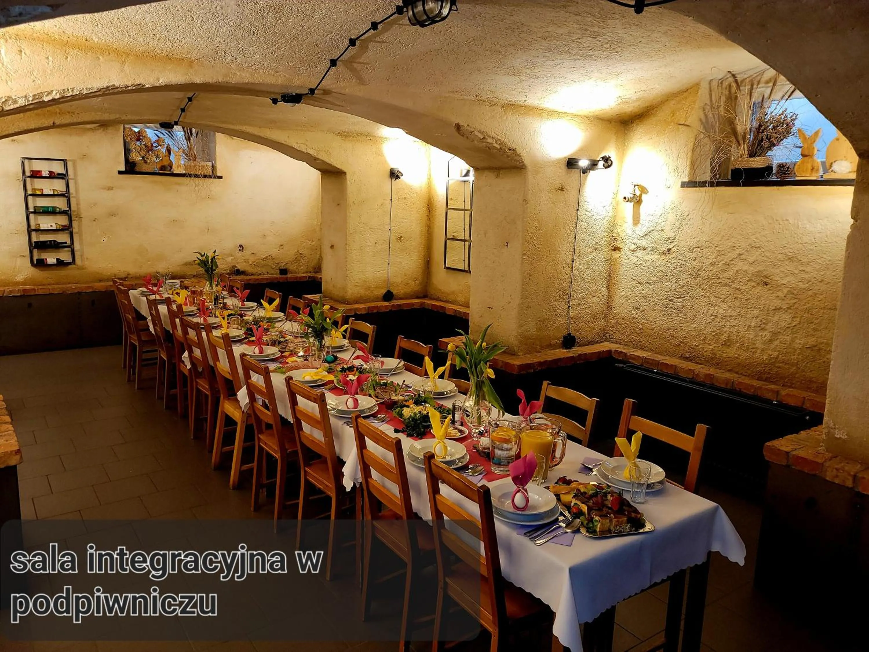 Communal lounge/ TV room in Gościniec Pod Lipą