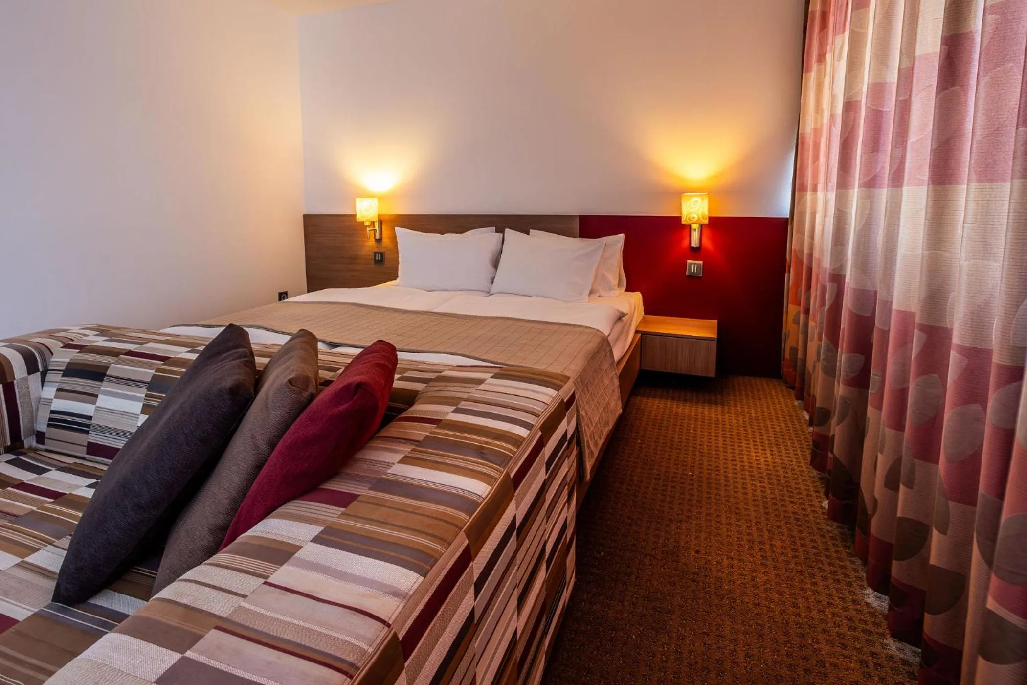 Bed in Hotel Alibaba