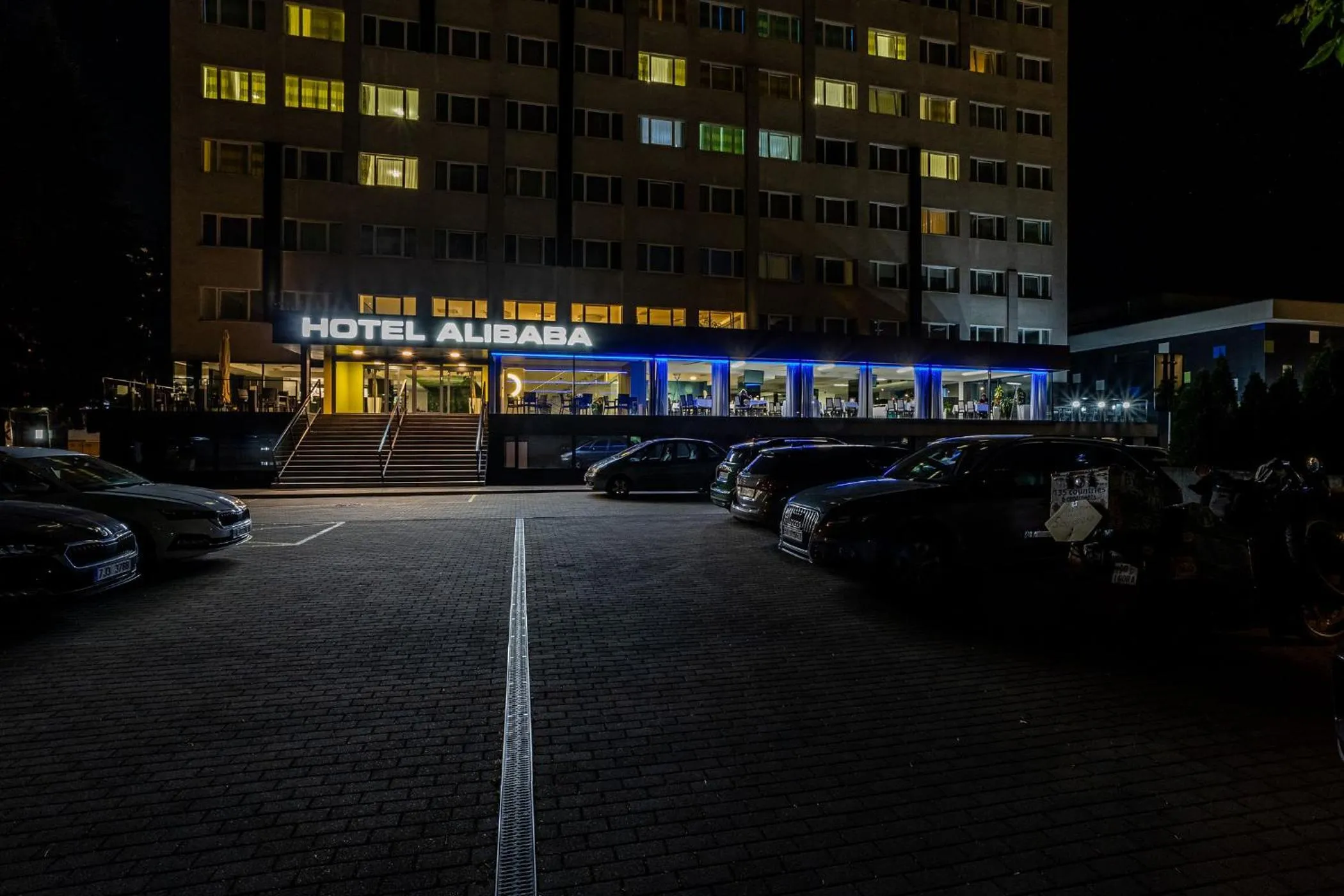 Property building in Hotel Alibaba