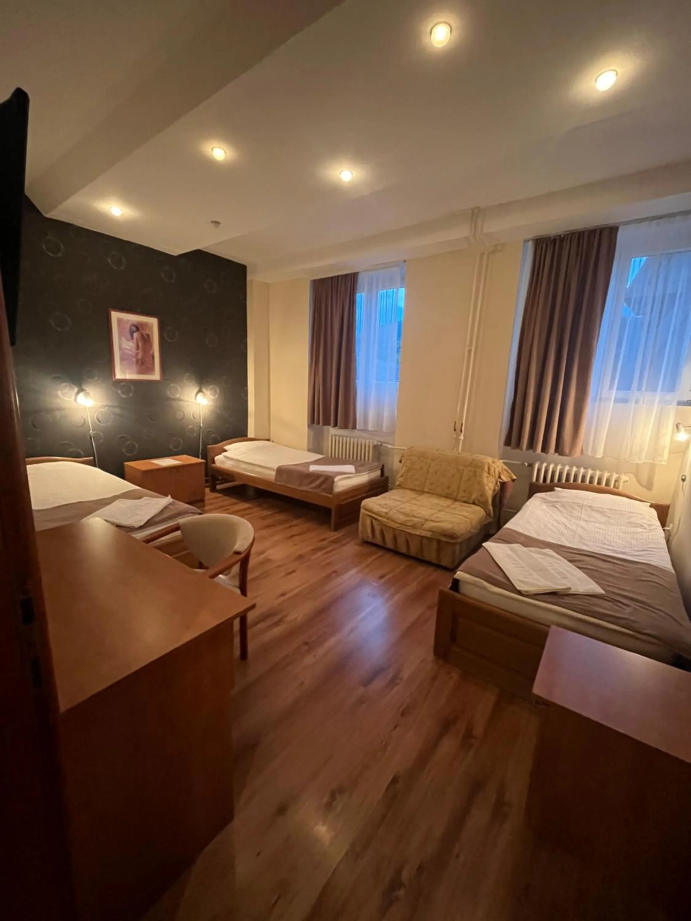 Bed in Hotel Dulovic