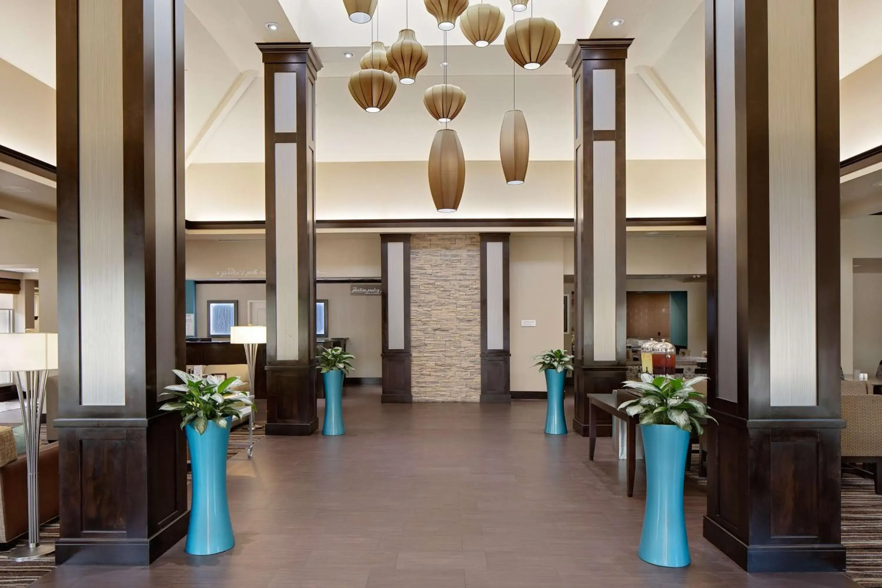 Lobby or reception in Hilton Garden Inn DFW Airport South Lobby or reception in Hilton Garden Inn DFW Airport South