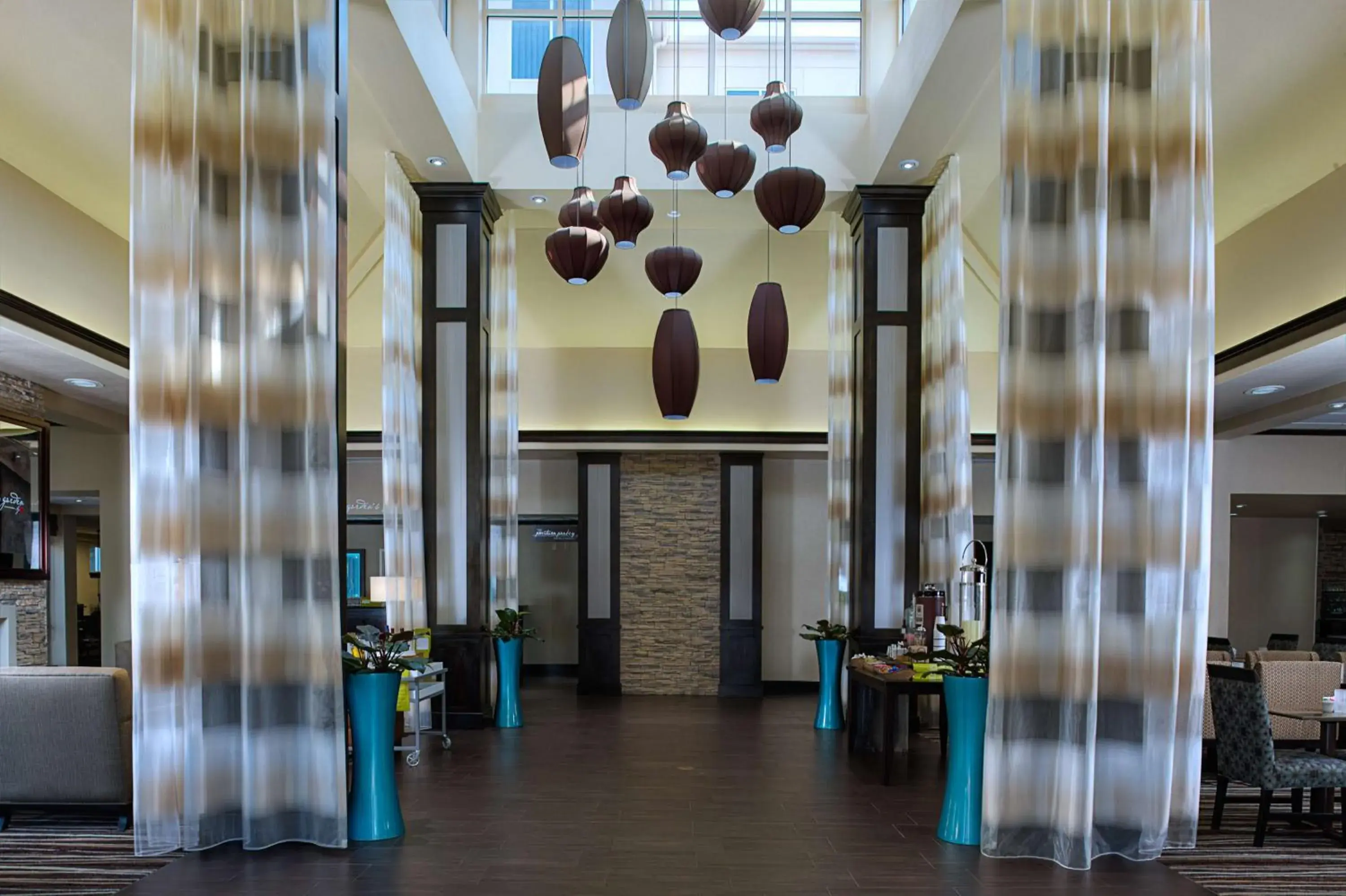 Lobby or reception in Hilton Garden Inn DFW Airport South Lobby or reception in Hilton Garden Inn DFW Airport South