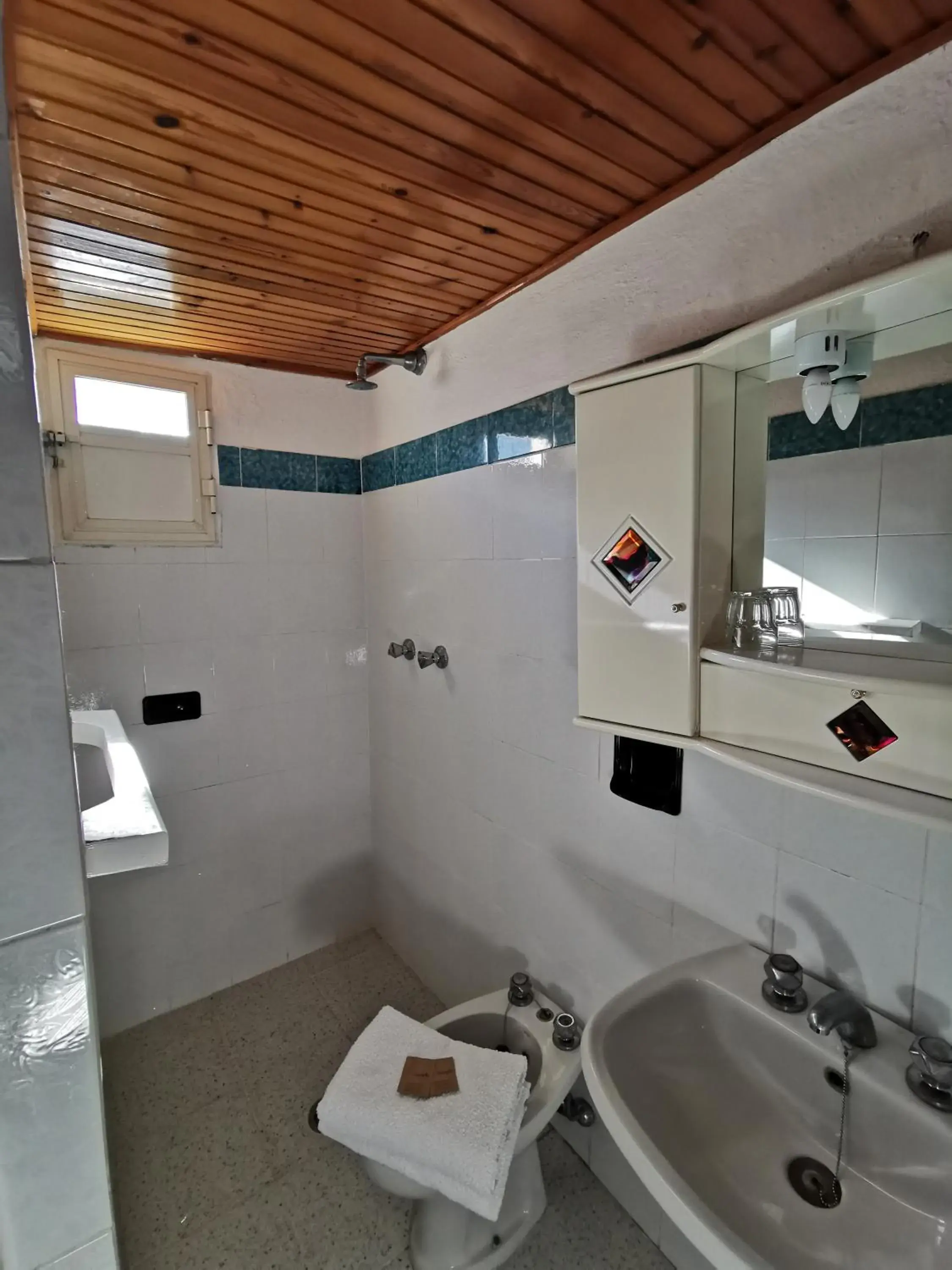 Bathroom in Hotel la Maggioressa Bathroom in Hotel la Maggioressa