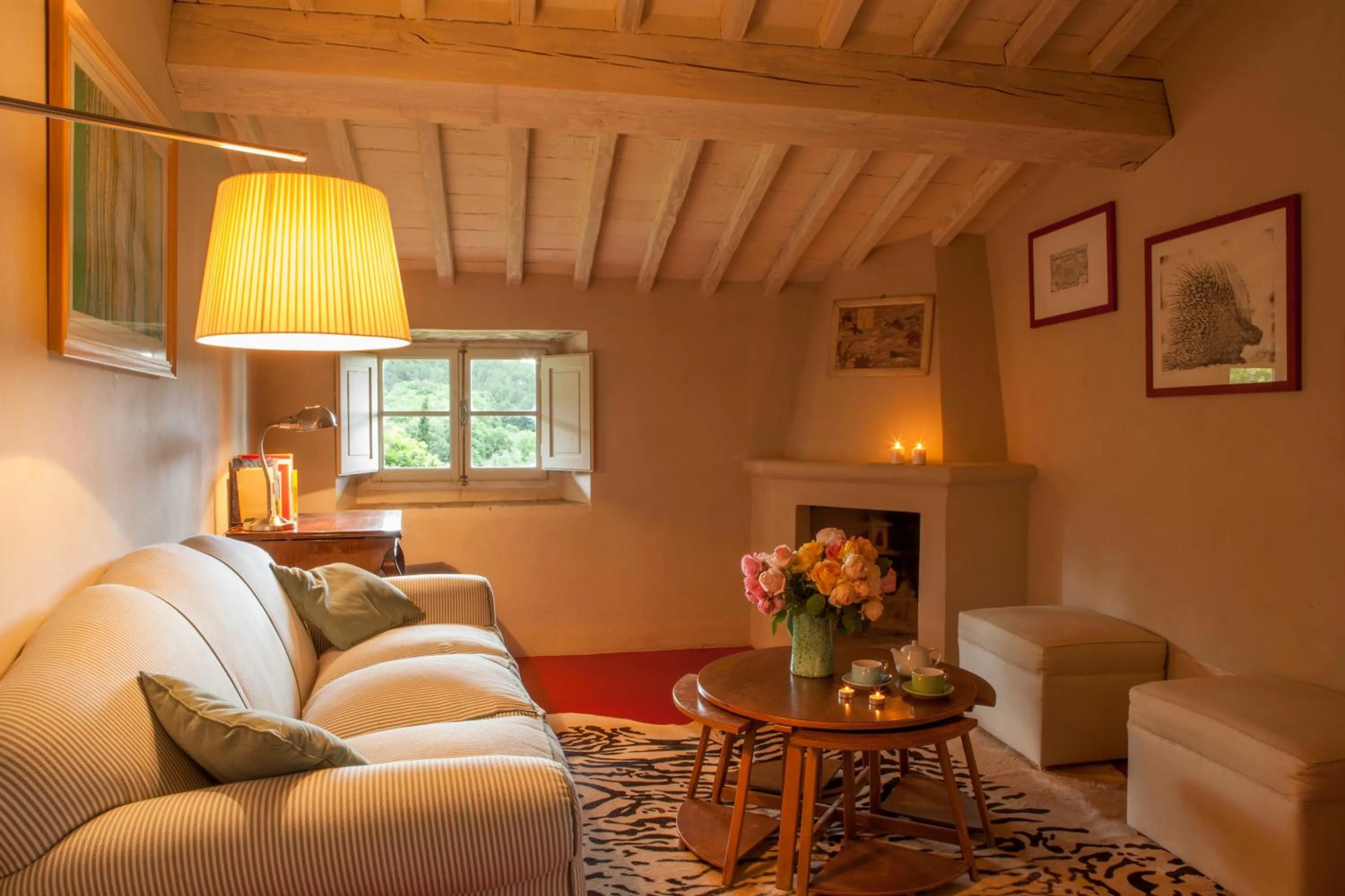 Living room in Castello di Fonterutoli Wine Resort