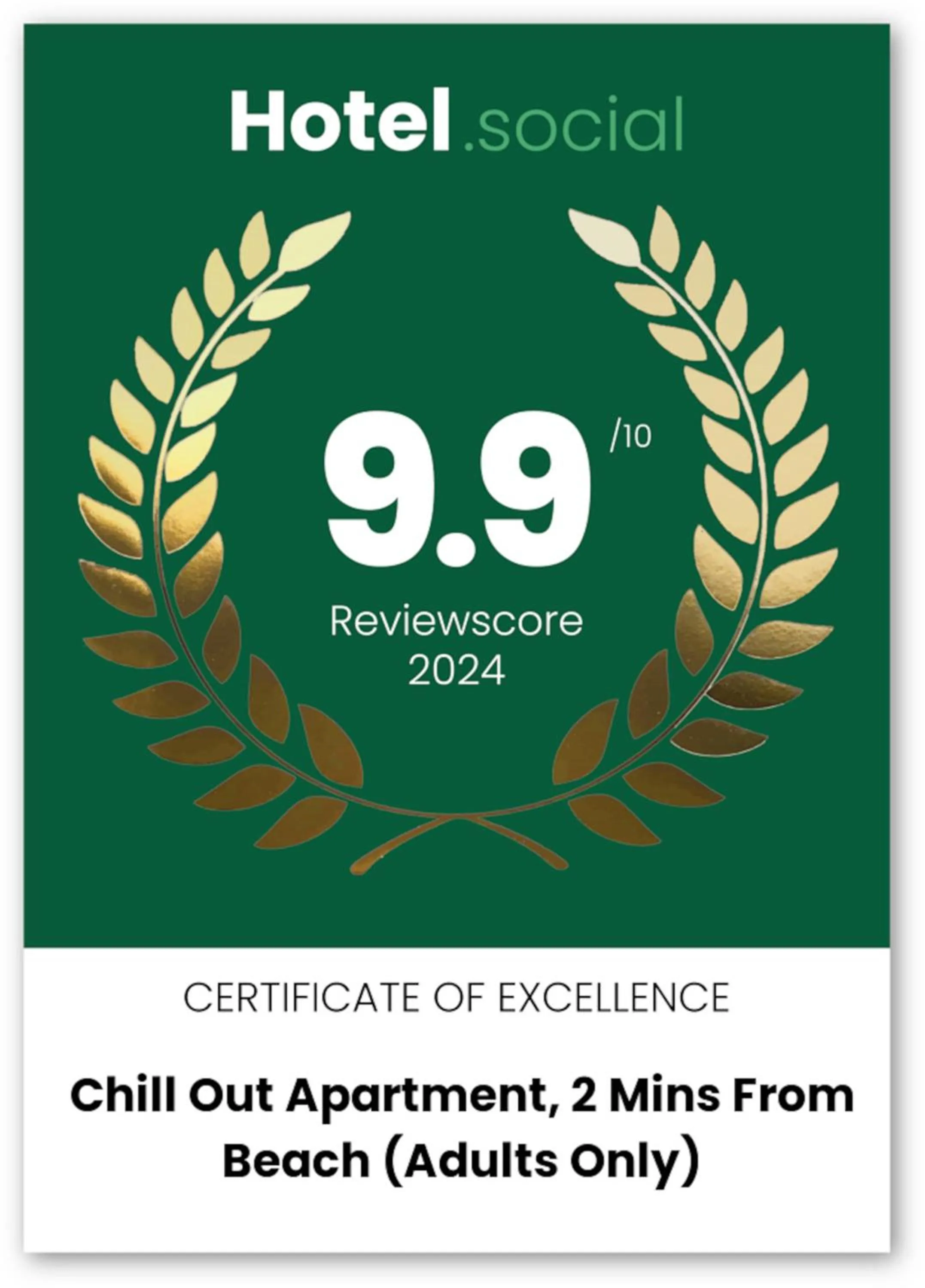 Chill Out Apartment, 2 mins from beach
