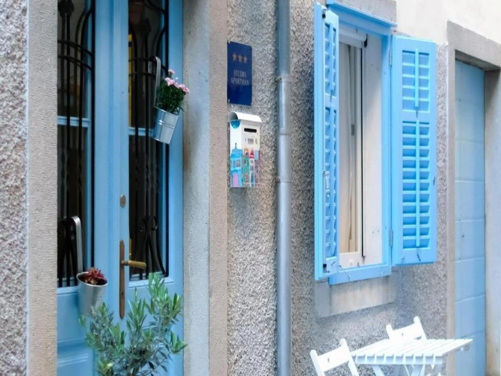 Property building in Apartments Blue Lavender