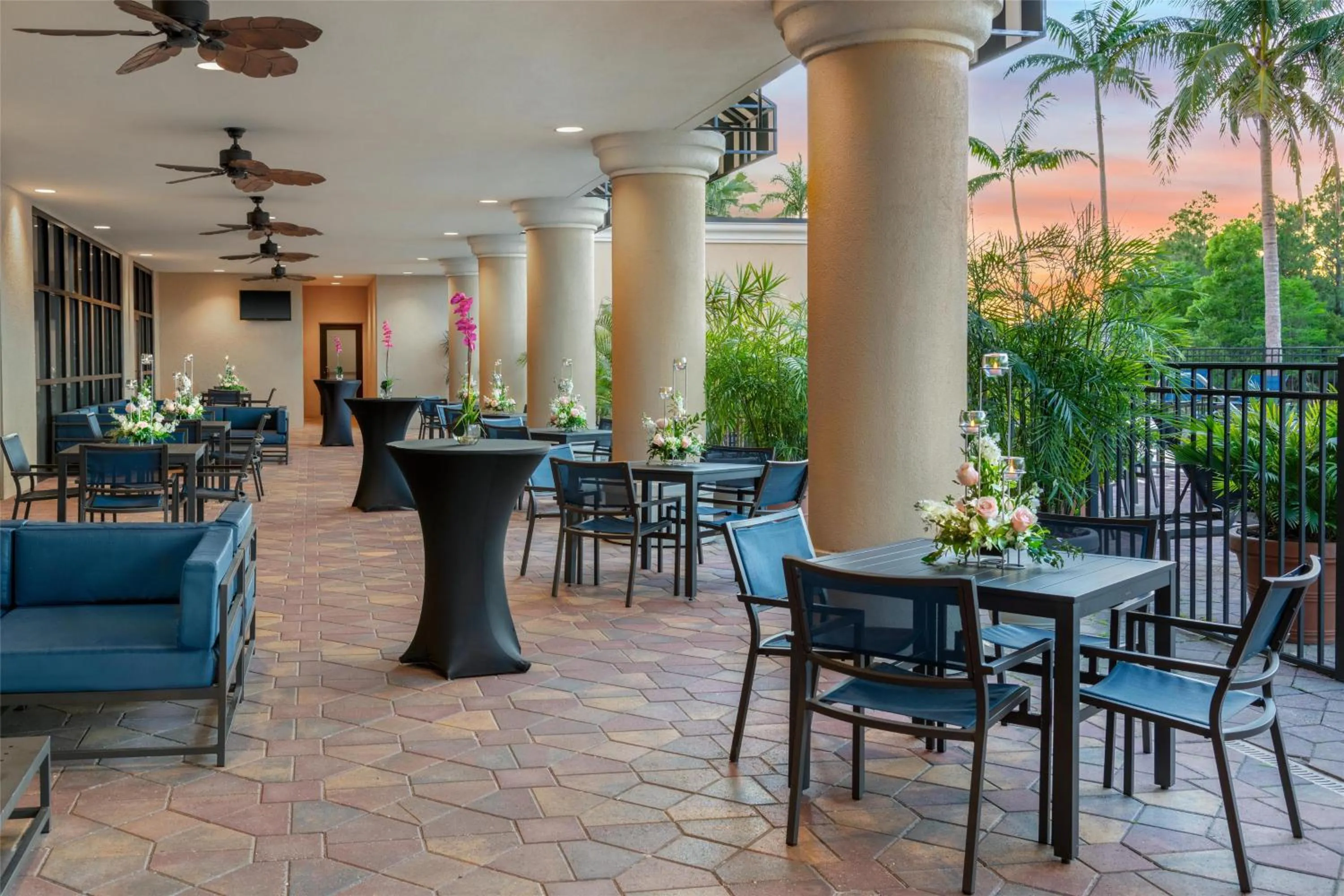 Patio in Embassy Suites Fort Myers - Estero