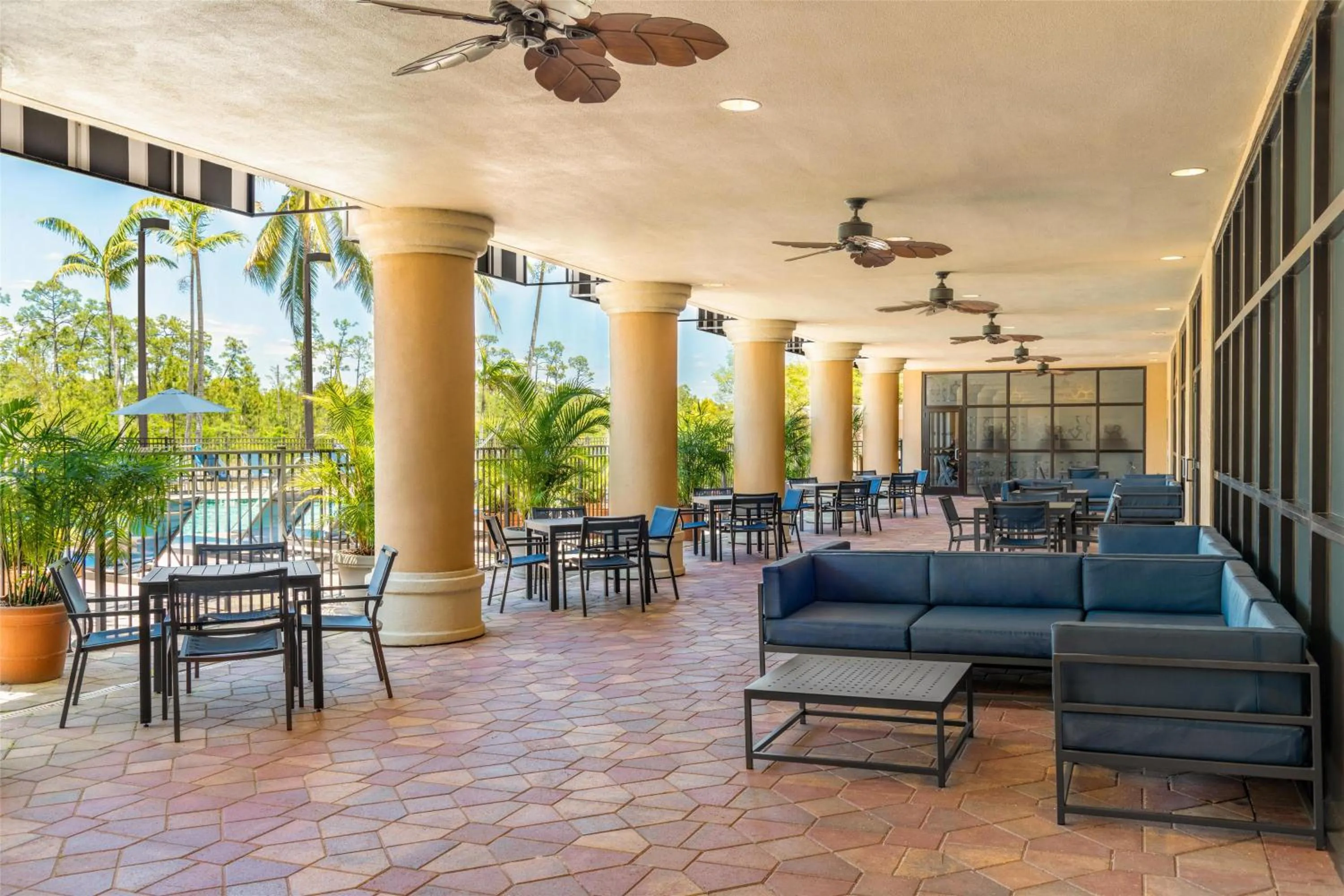 Patio in Embassy Suites Fort Myers - Estero