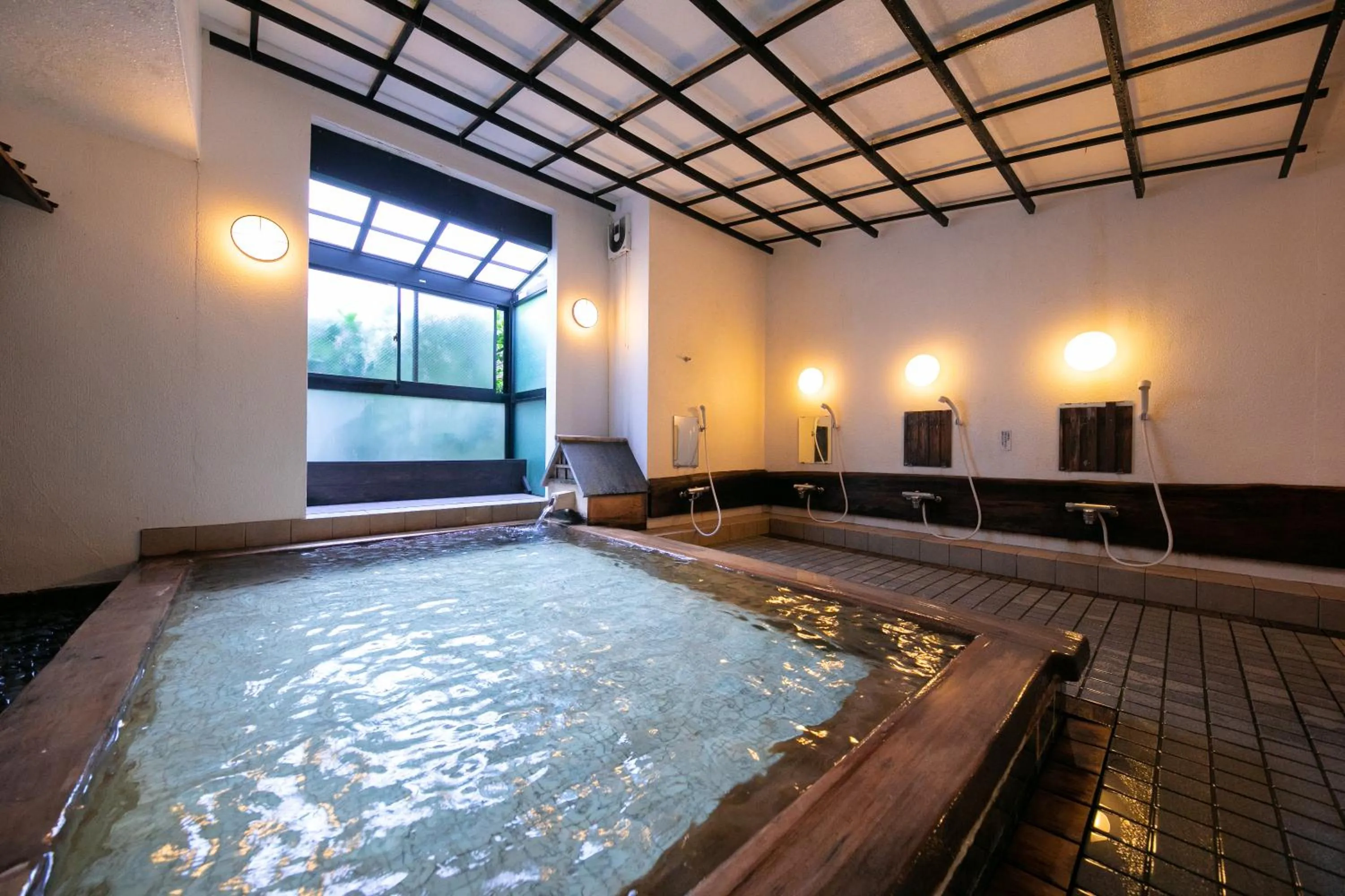 Hot Spring Bath in Yumoto Ueyama Ryokan