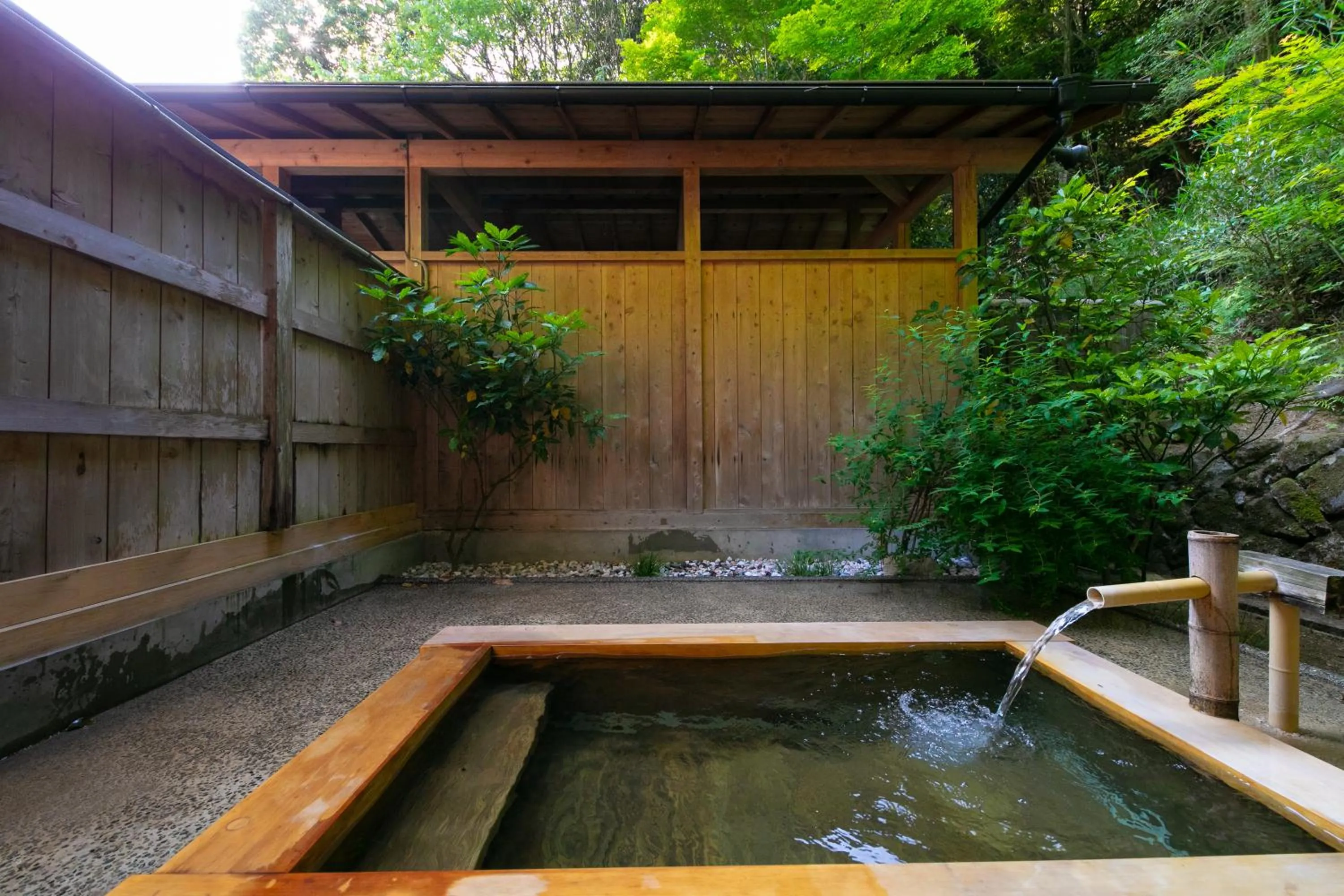 Hot Spring Bath in Yumoto Ueyama Ryokan