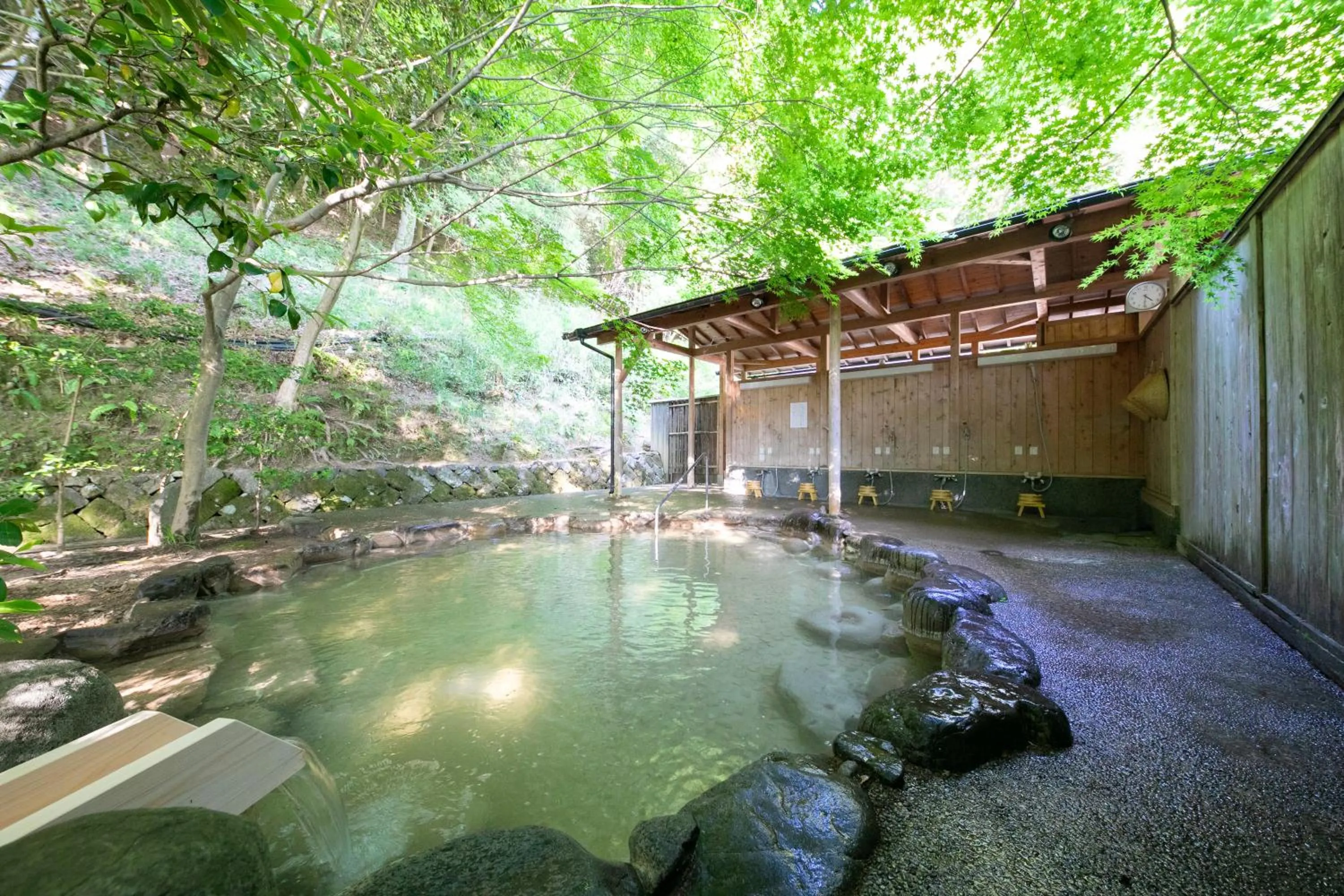 Hot Spring Bath in Yumoto Ueyama Ryokan