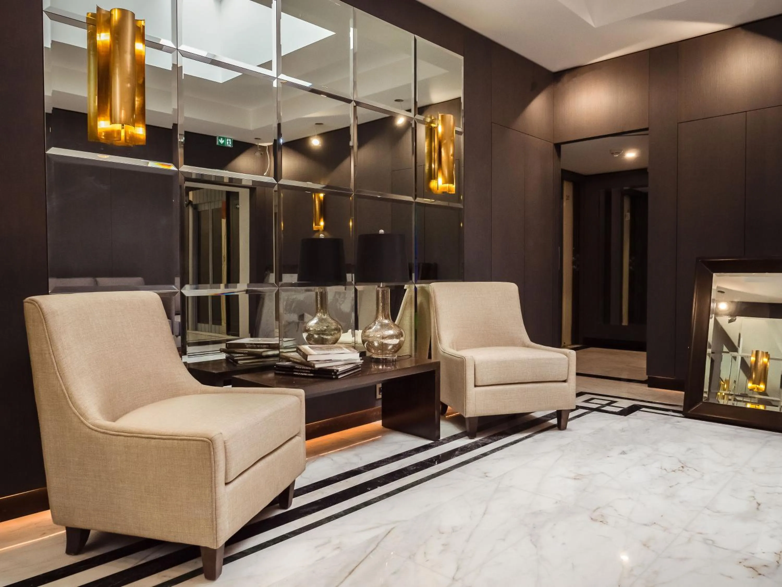 Living room in Villa Genesis