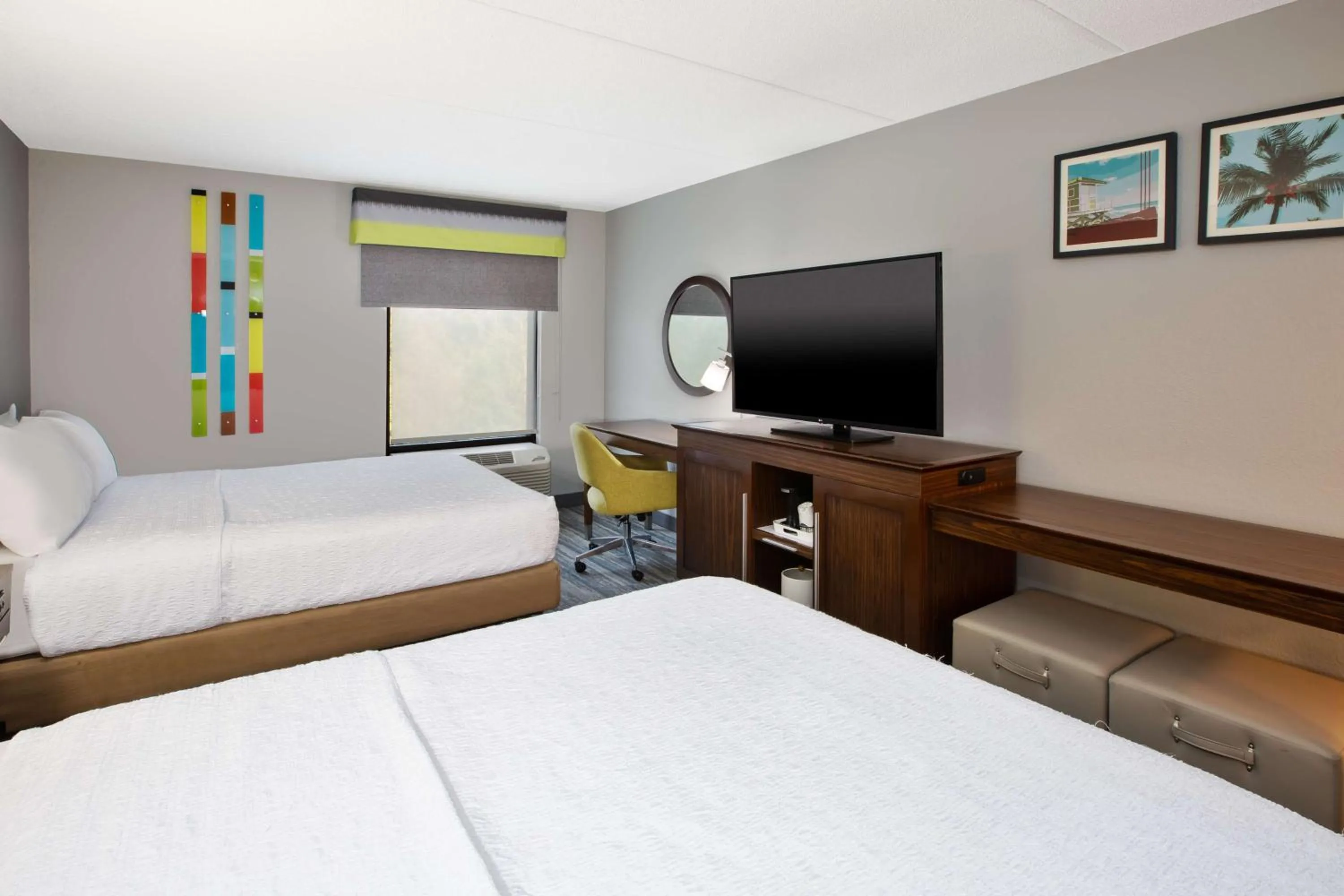 Bedroom, Bed in Hampton Inn Daytona/Ormond Beach