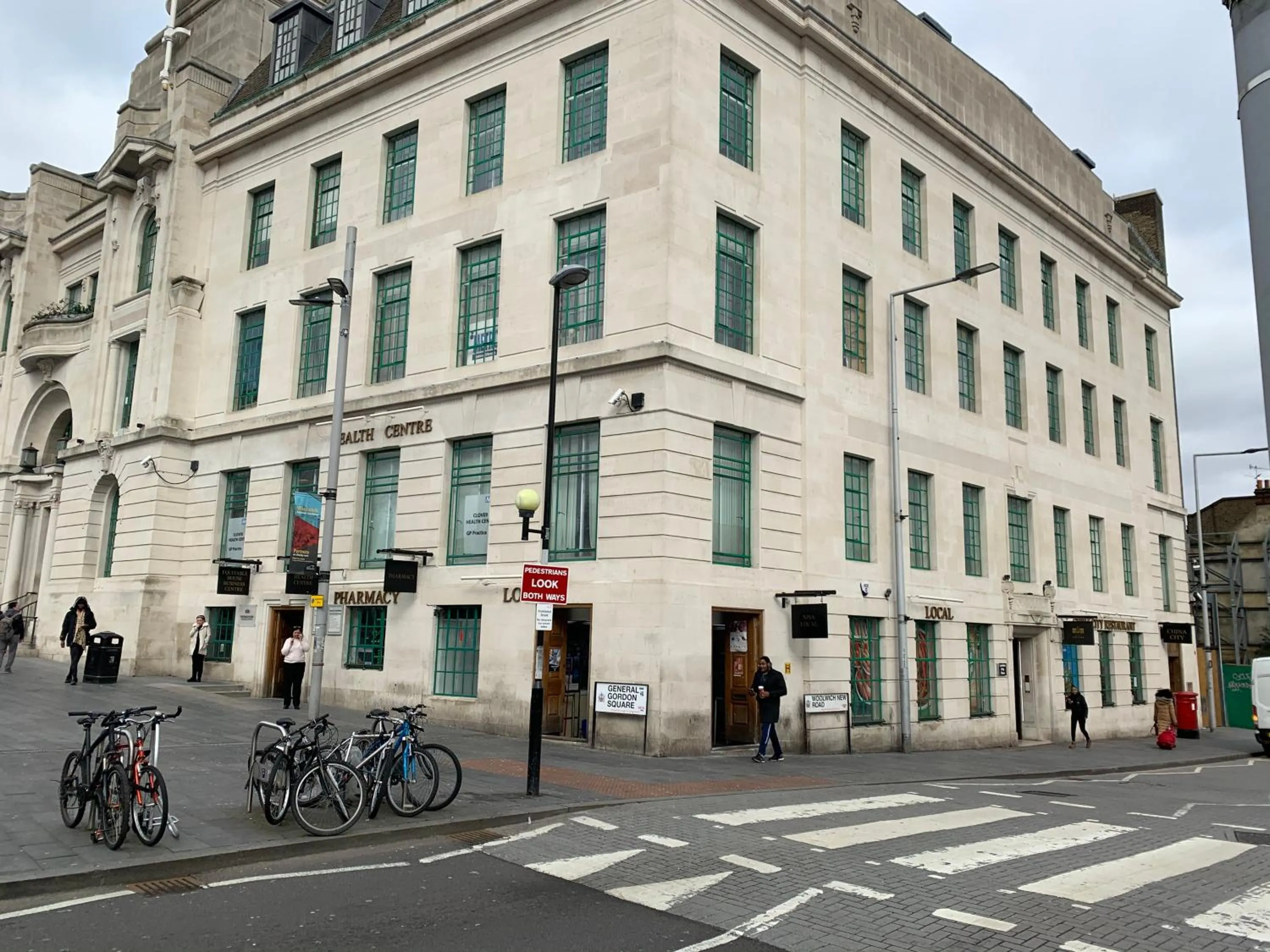 Property building in London City Hotel