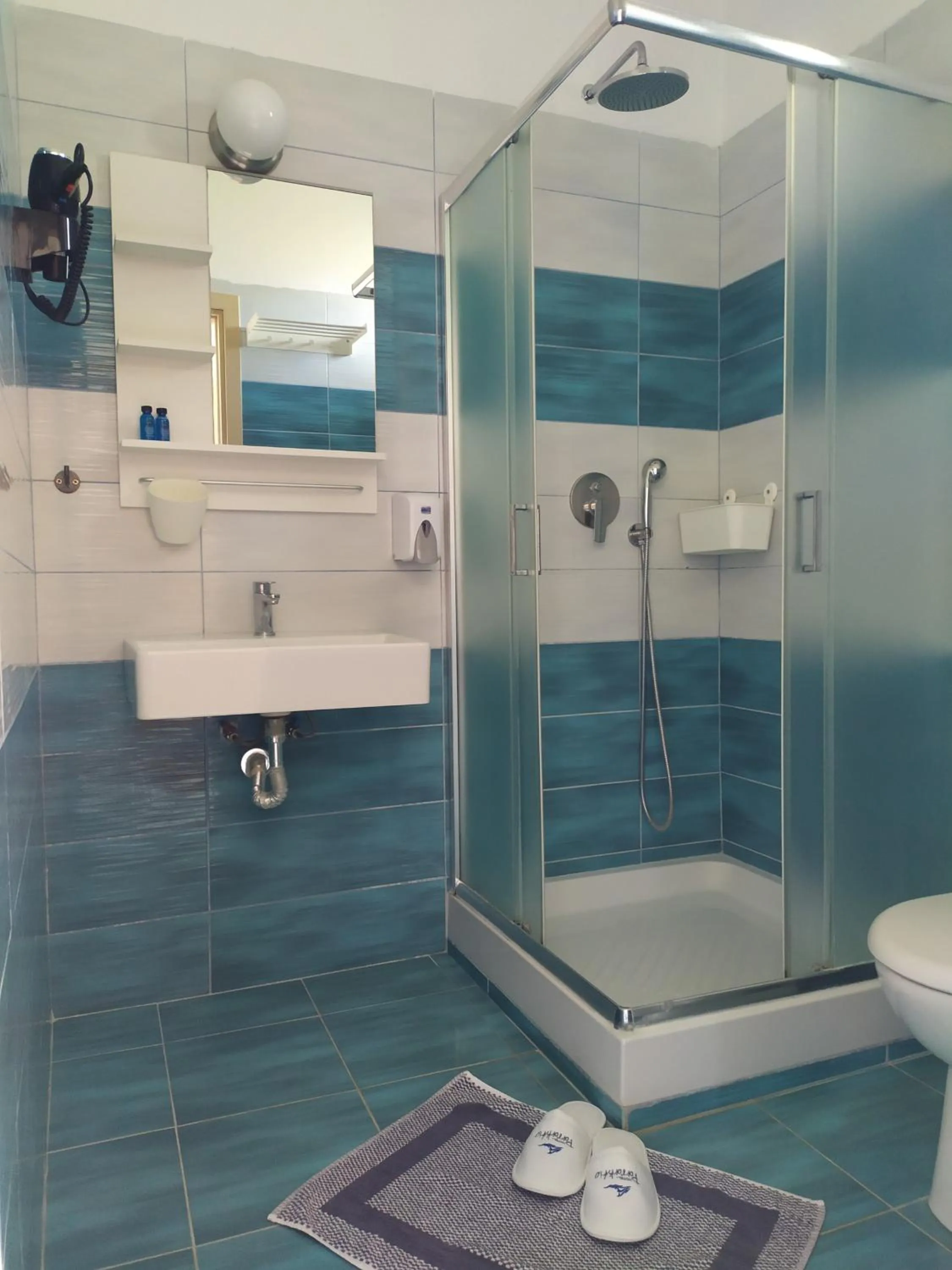 Bathroom in Hotel Paraktio