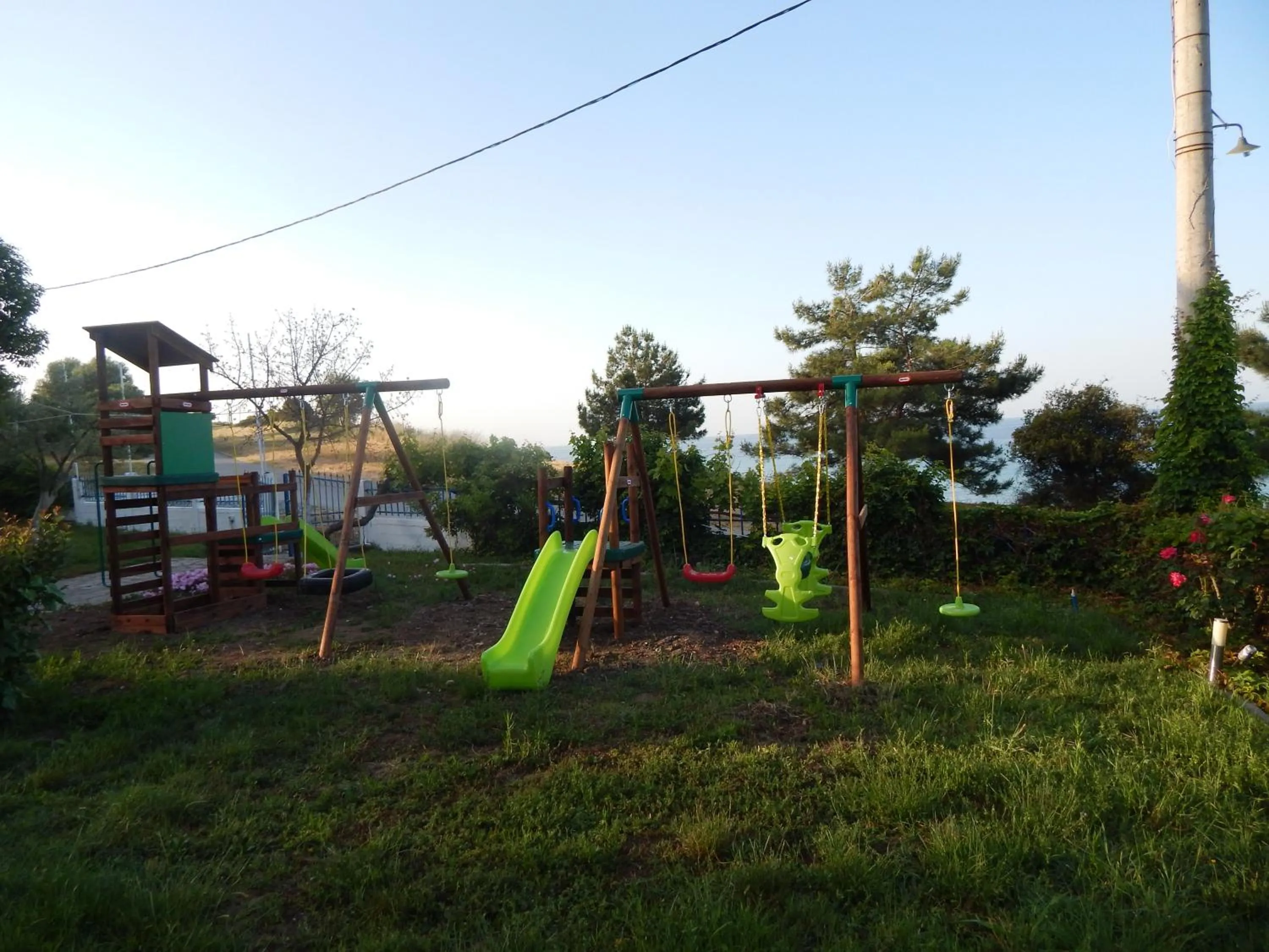 Children play ground in Hotel Paraktio