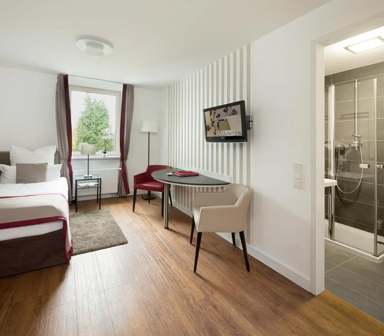 Photo of the whole room, Bed in Boardinghouse Rathsmühle