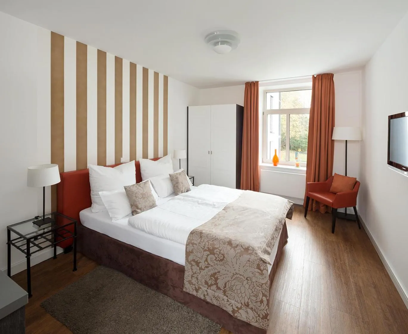 Photo of the whole room, Bed in Boardinghouse Rathsmühle