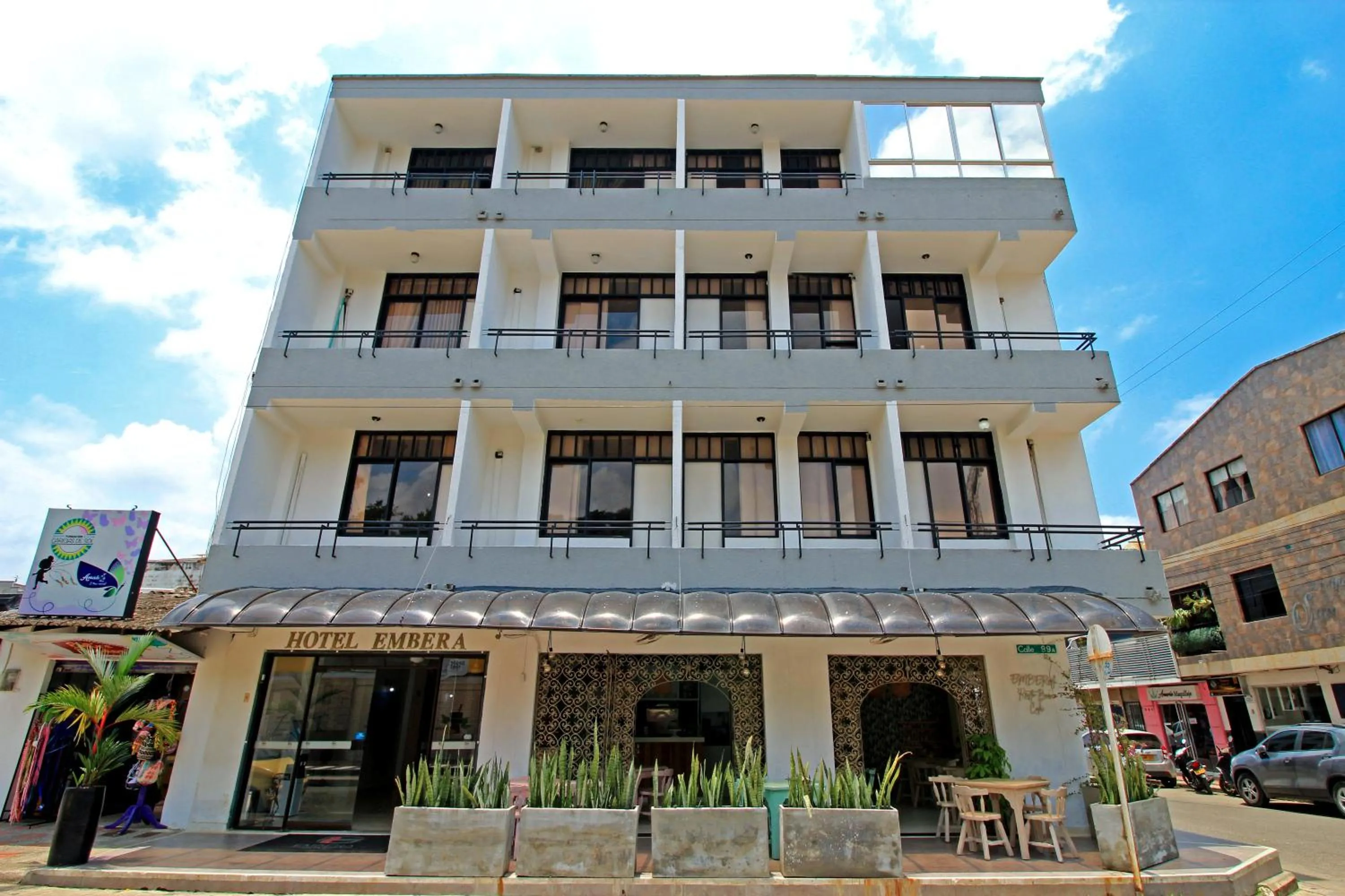 Property building in Hotel Emberá