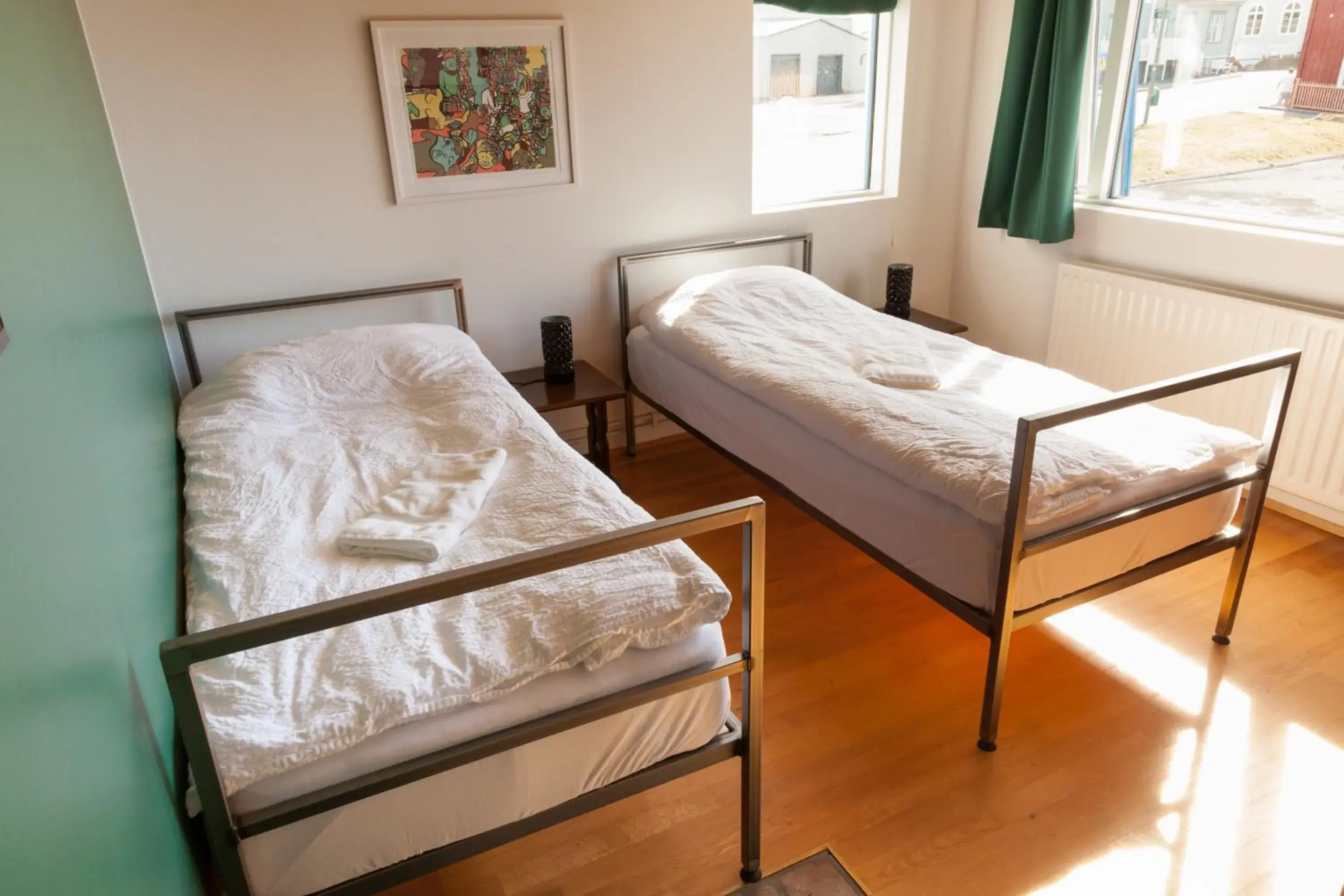 Double or Twin Room with Shared Bathroom in Sjávarborg Double or Twin Room with Shared Bathroom in Sjávarborg