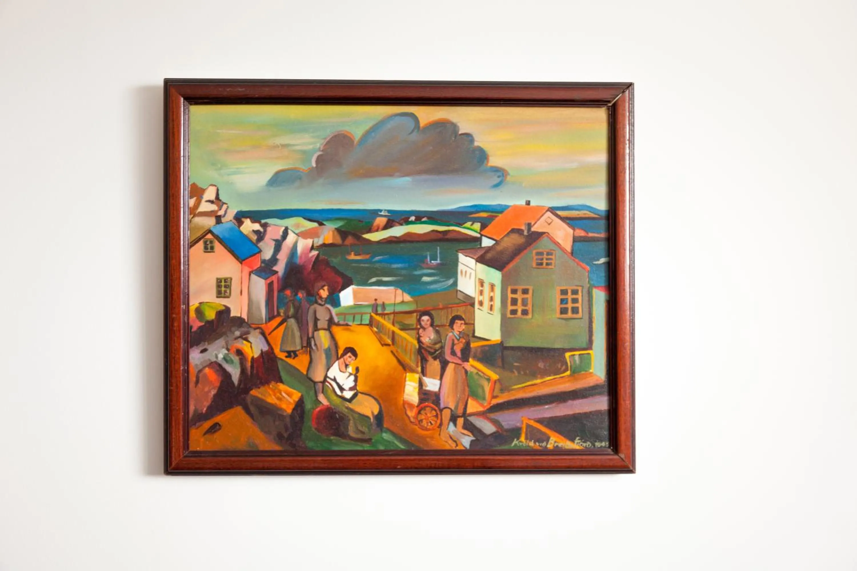 Decorative detail in Sjávarborg