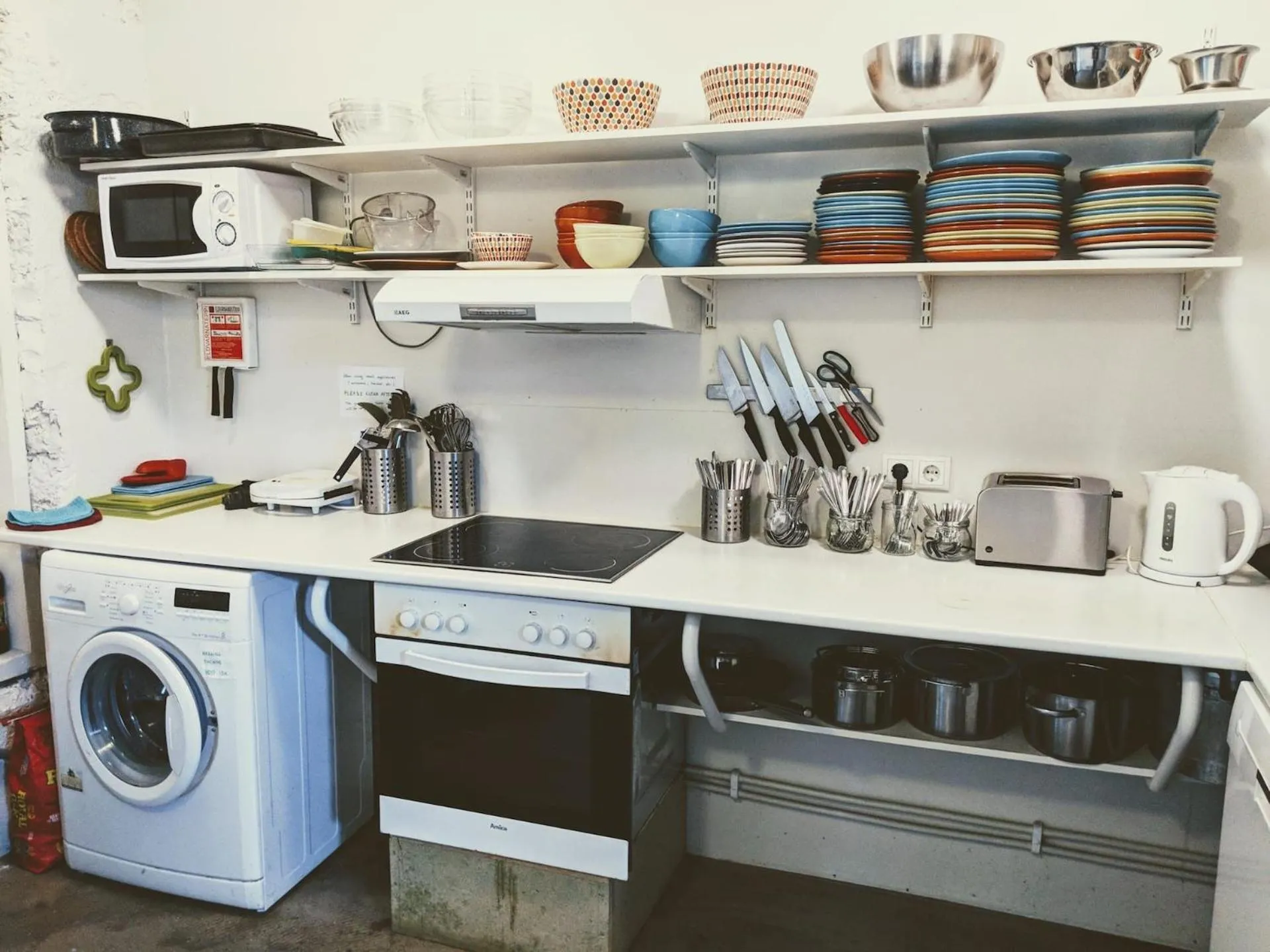 Kitchen or kitchenette in Sjávarborg