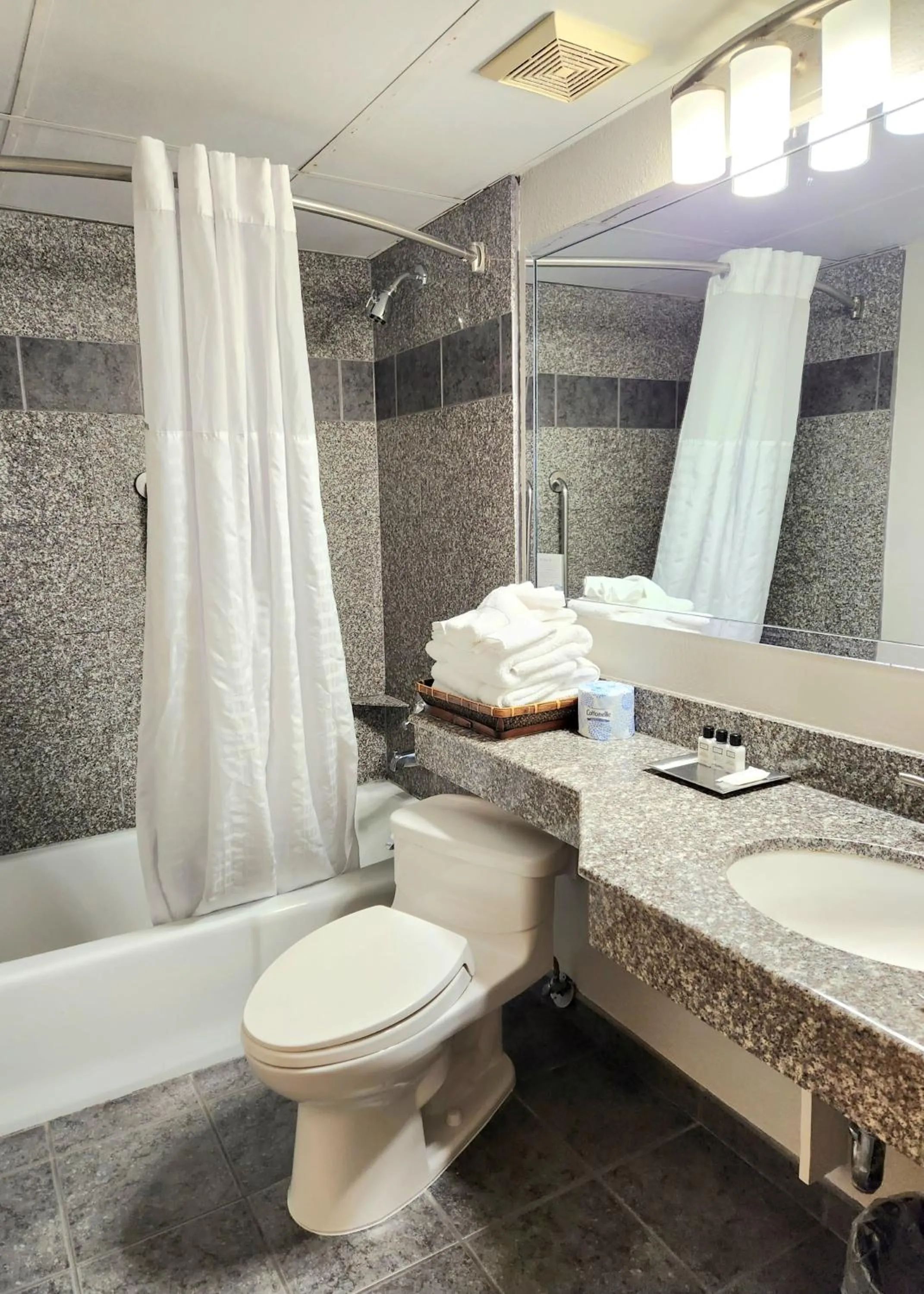 Bathroom in Wyndham Garden Hotel Austin