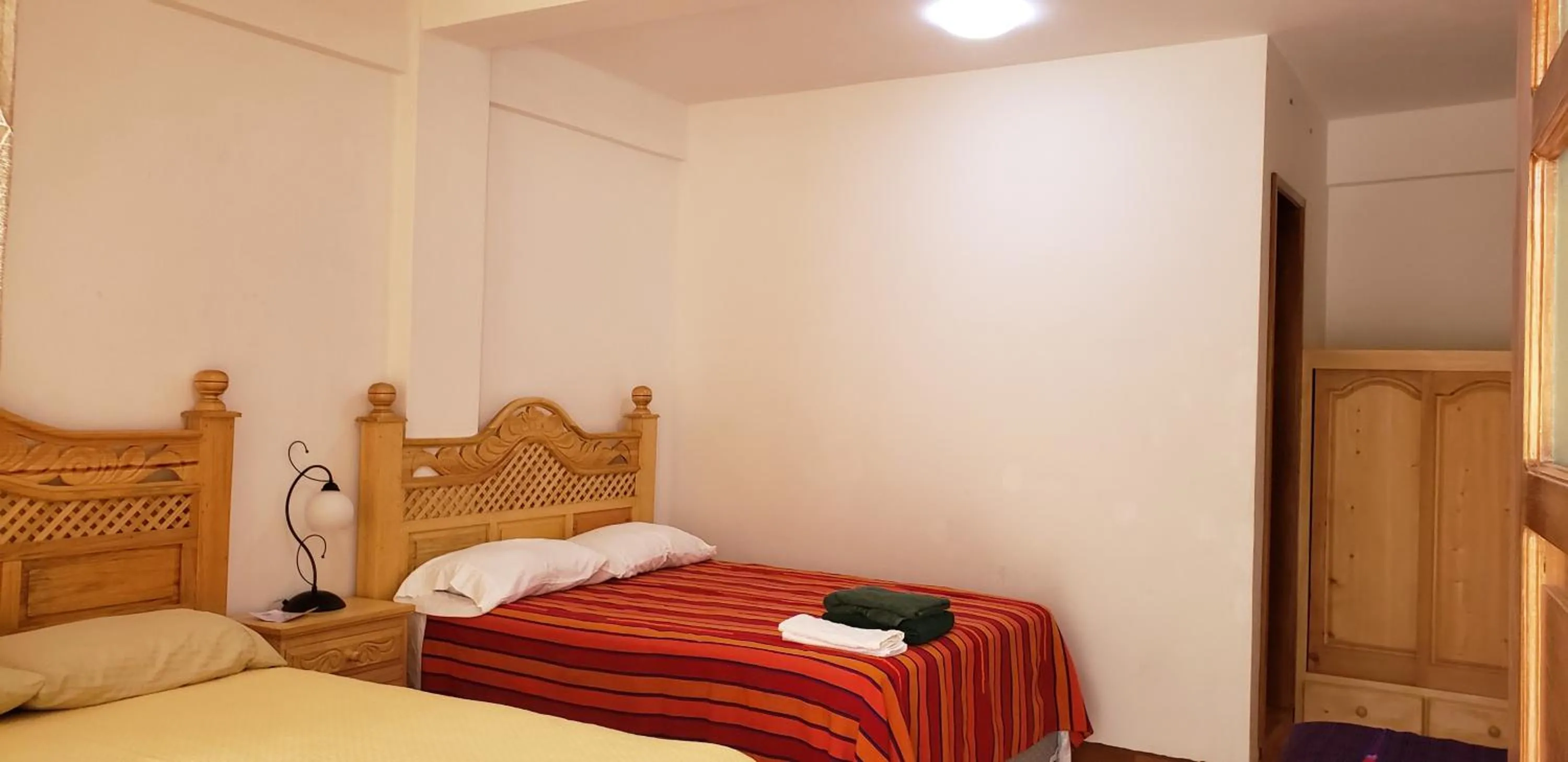 Bed in Hotel-Villas JABEL TINAMIT