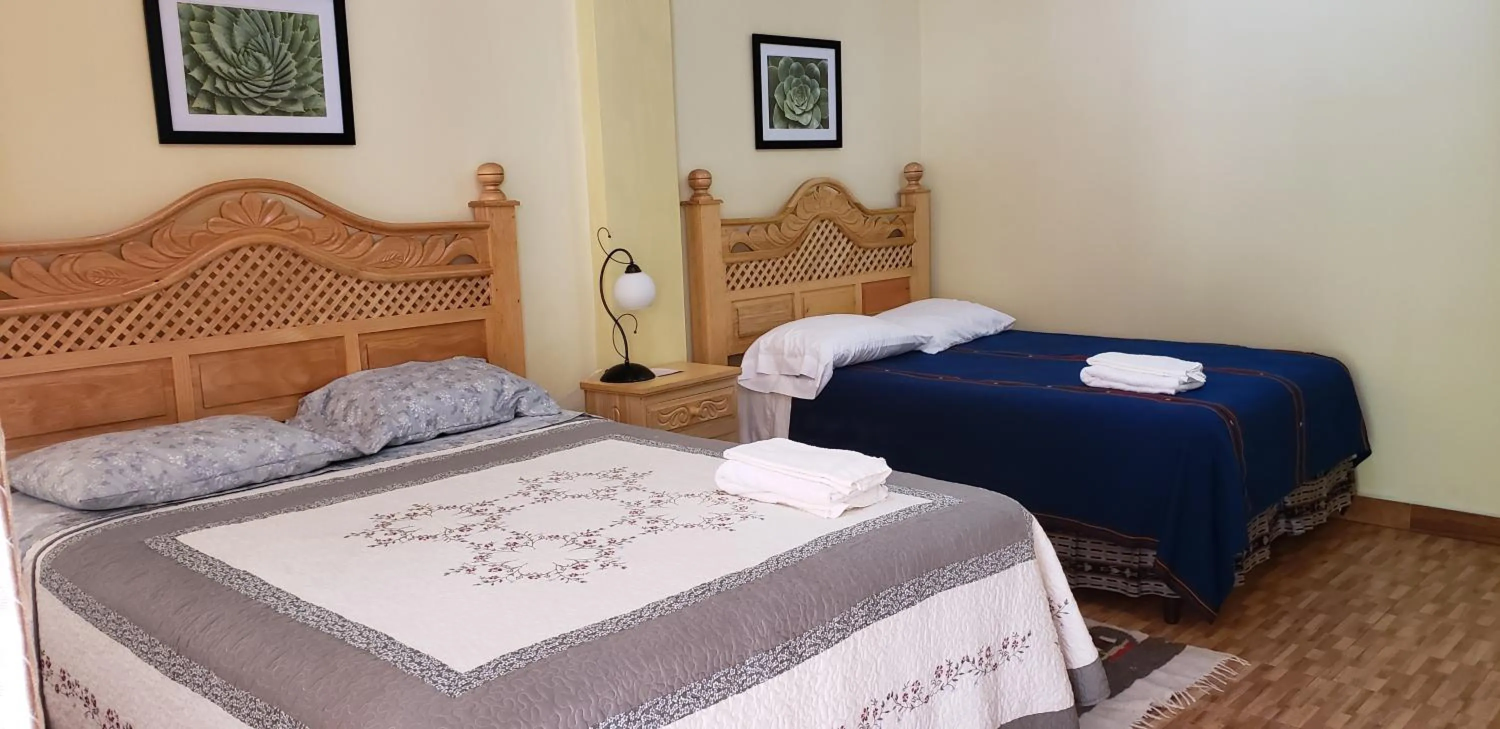 Bed in Hotel-Villas JABEL TINAMIT
