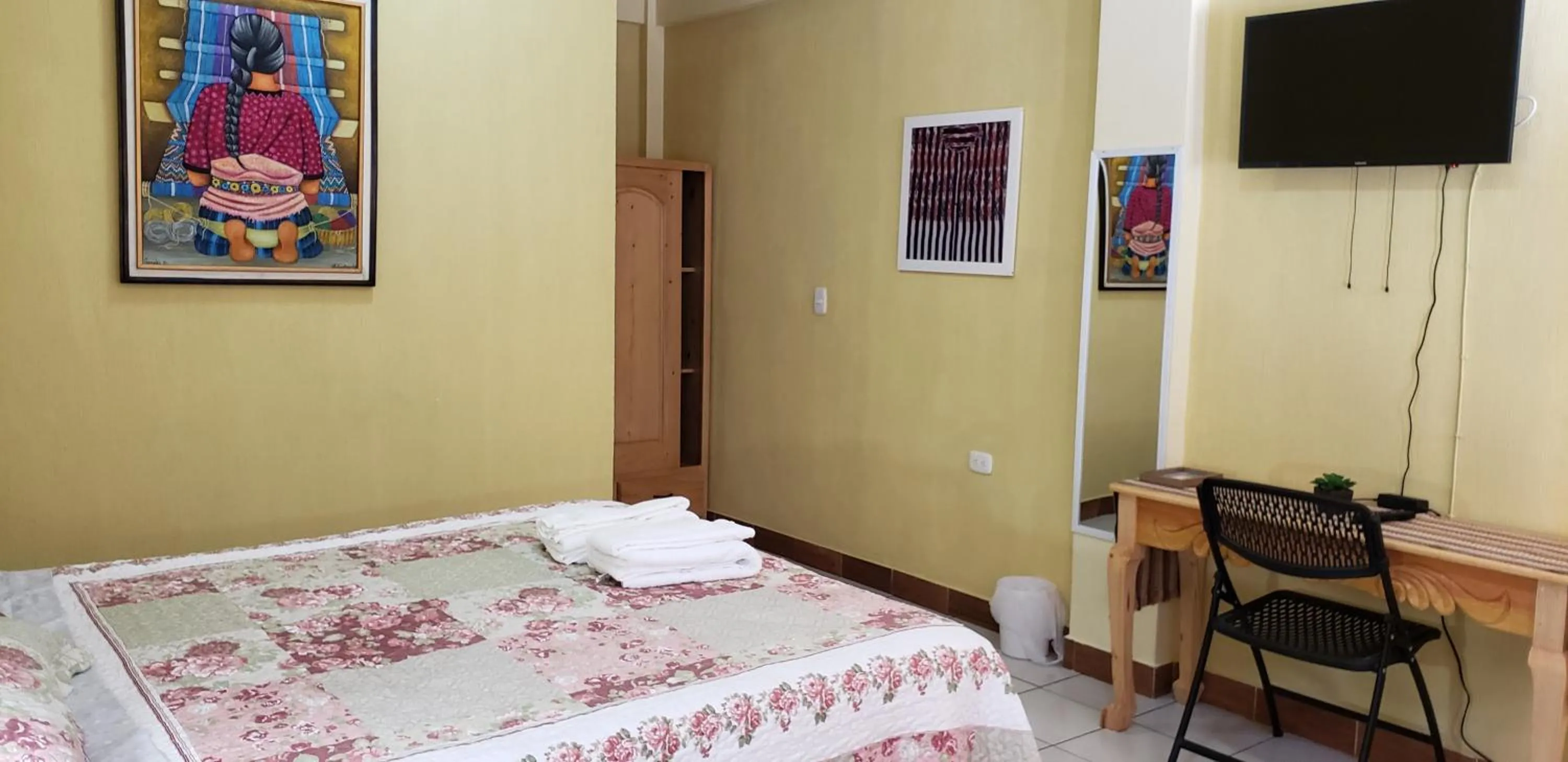 Bed in Hotel-Villas JABEL TINAMIT
