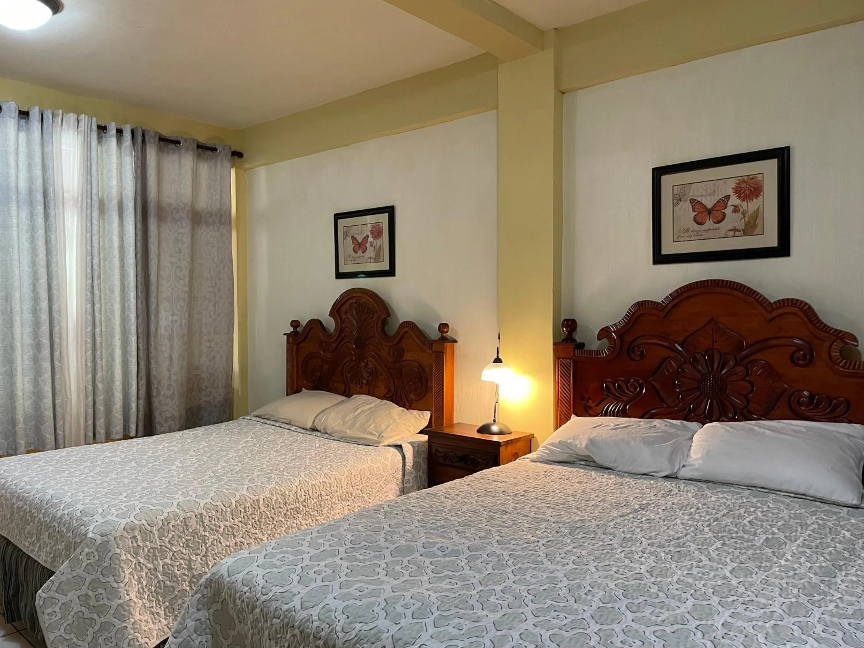 Bed in Hotel-Villas JABEL TINAMIT