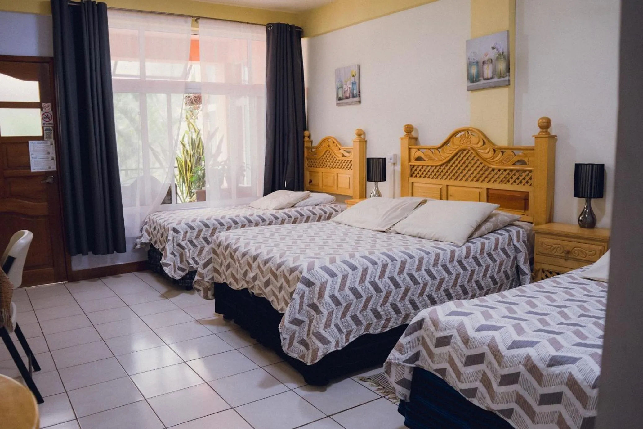 Bed in Hotel-Villas JABEL TINAMIT