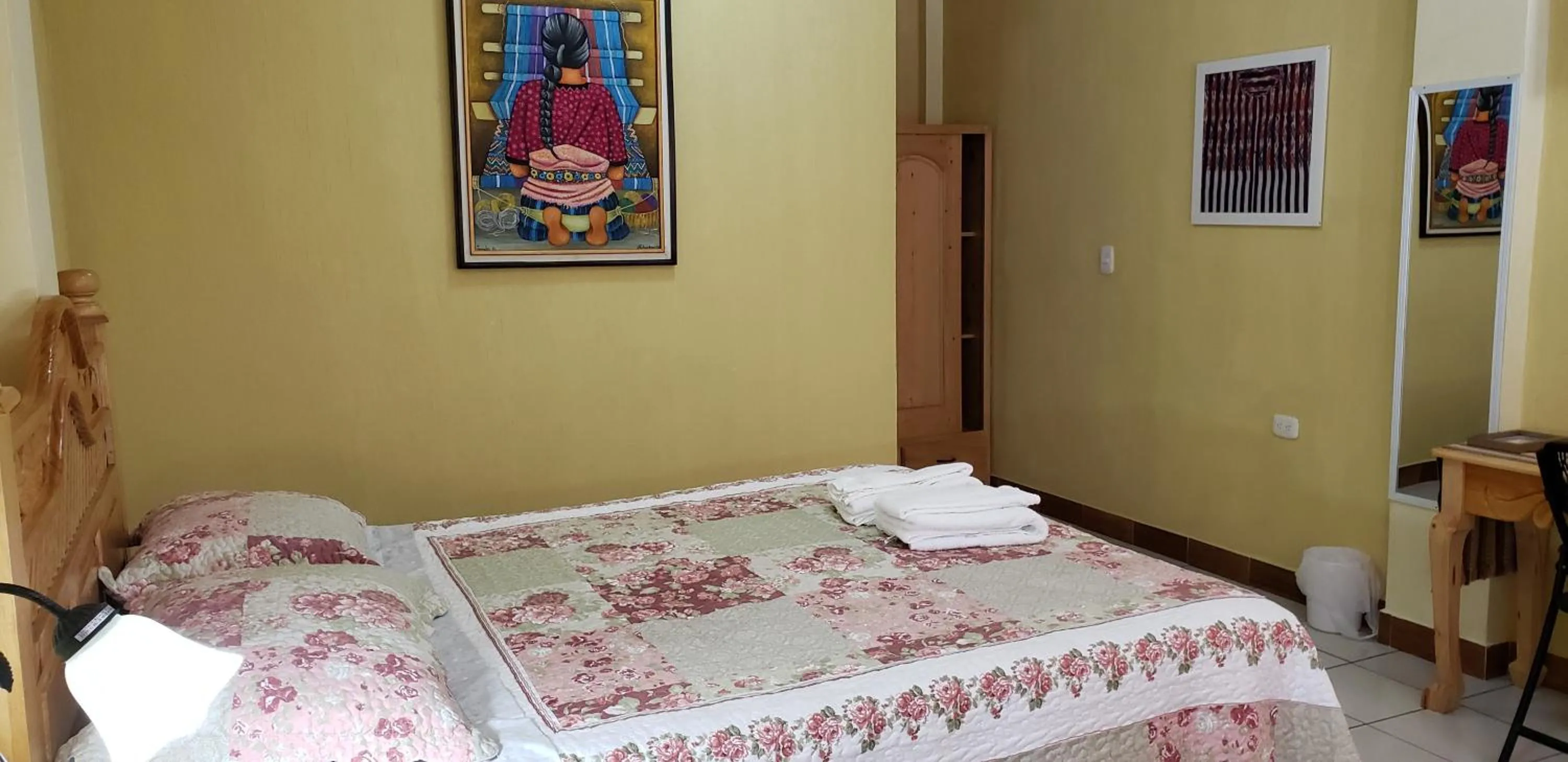 Bed in Hotel-Villas JABEL TINAMIT