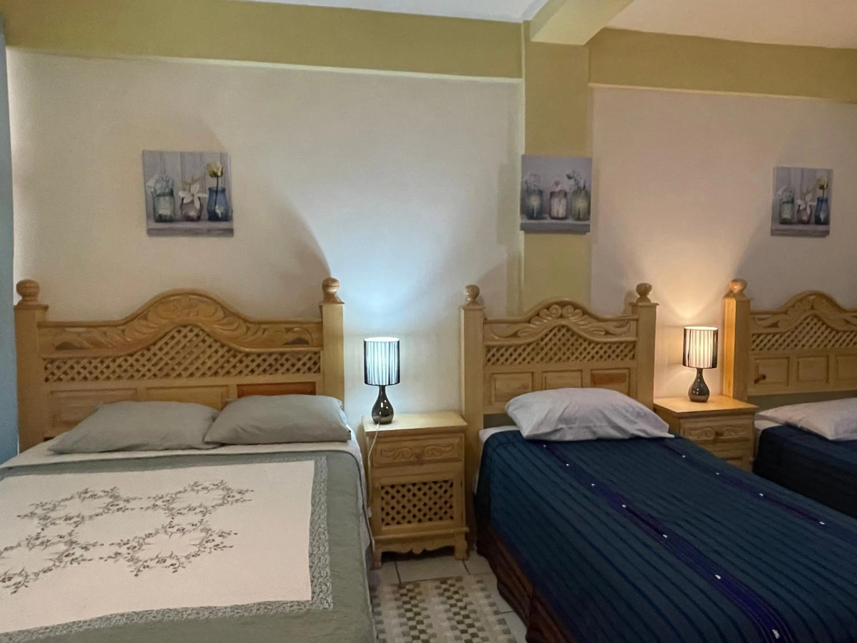 Bed in Hotel-Villas JABEL TINAMIT