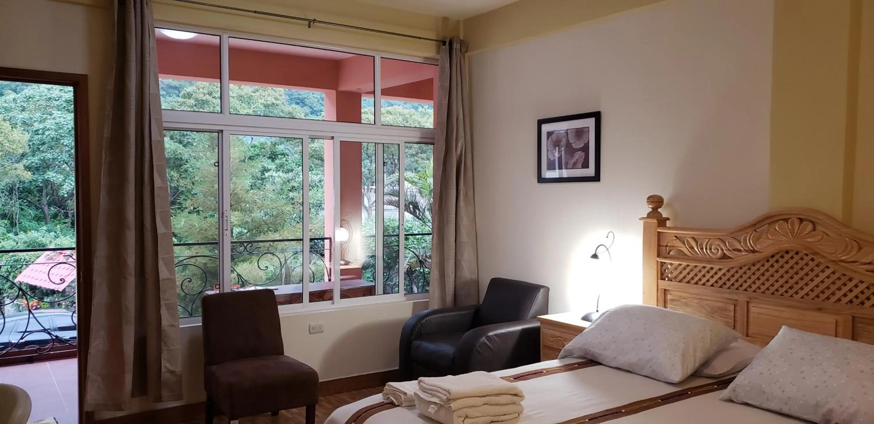 Bed in Hotel-Villas JABEL TINAMIT