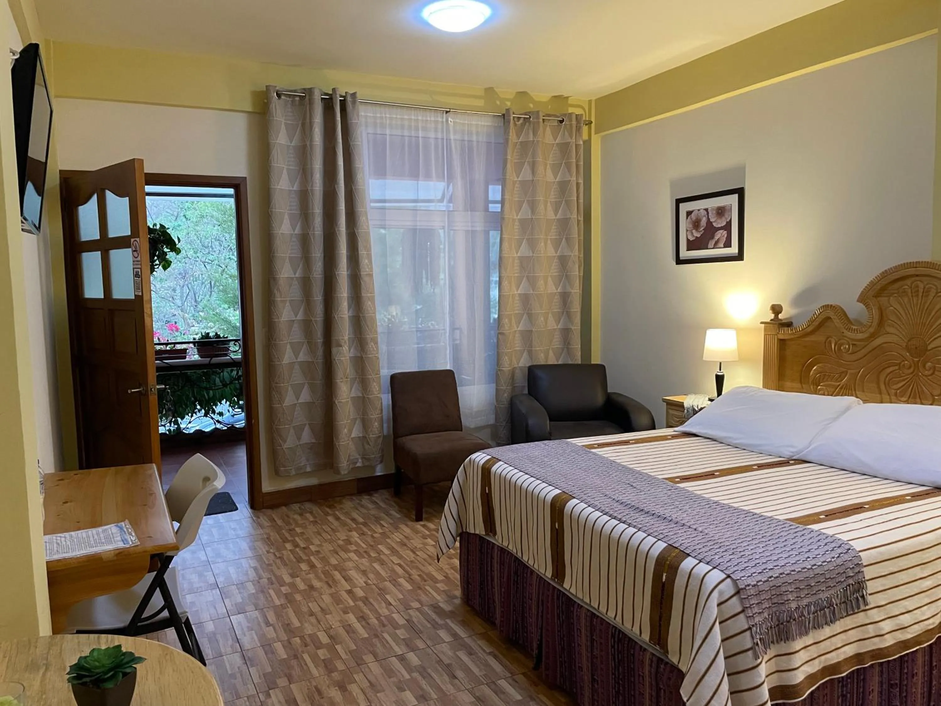 Bed in Hotel-Villas JABEL TINAMIT