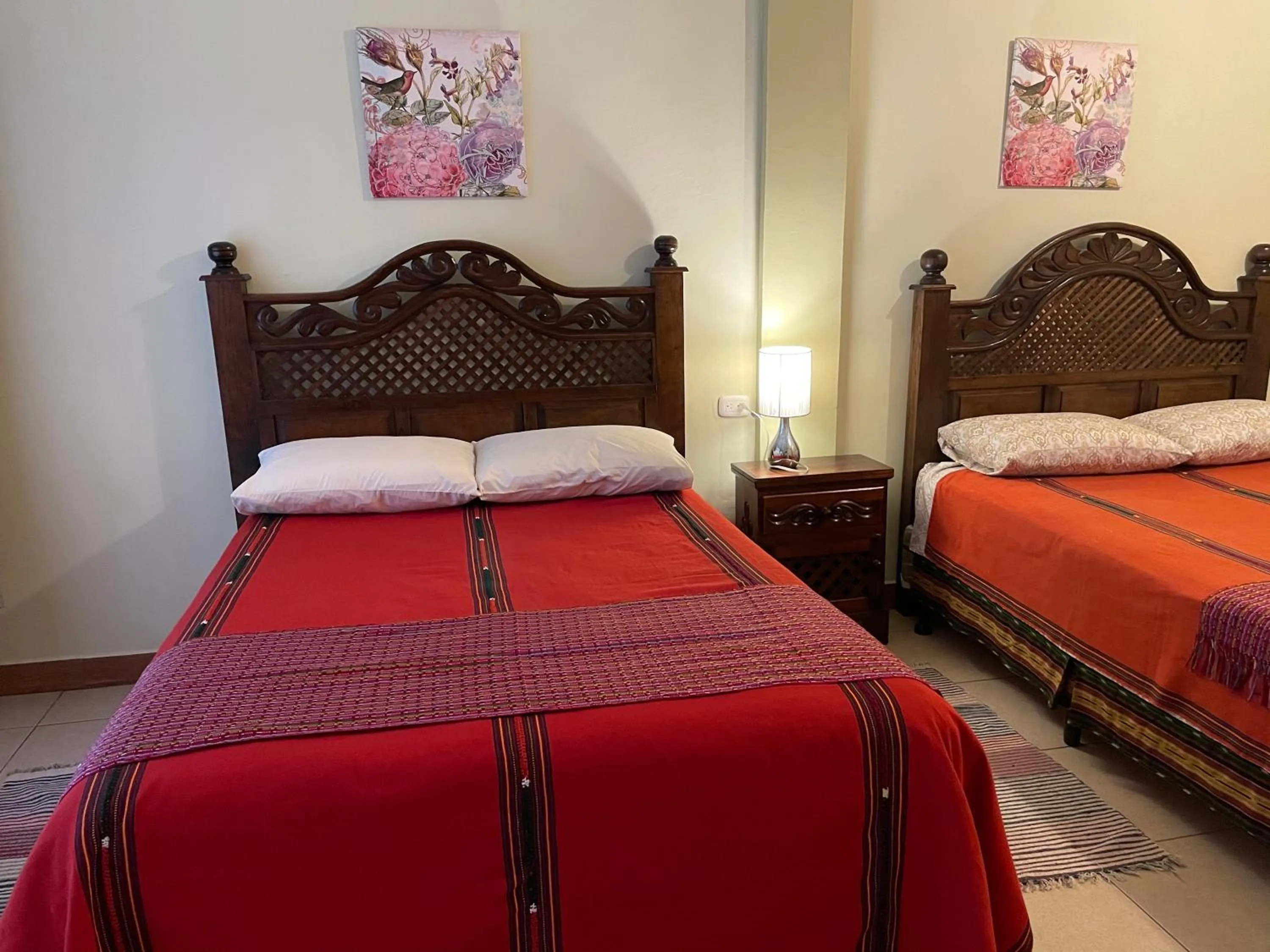 Bed in Hotel-Villas JABEL TINAMIT
