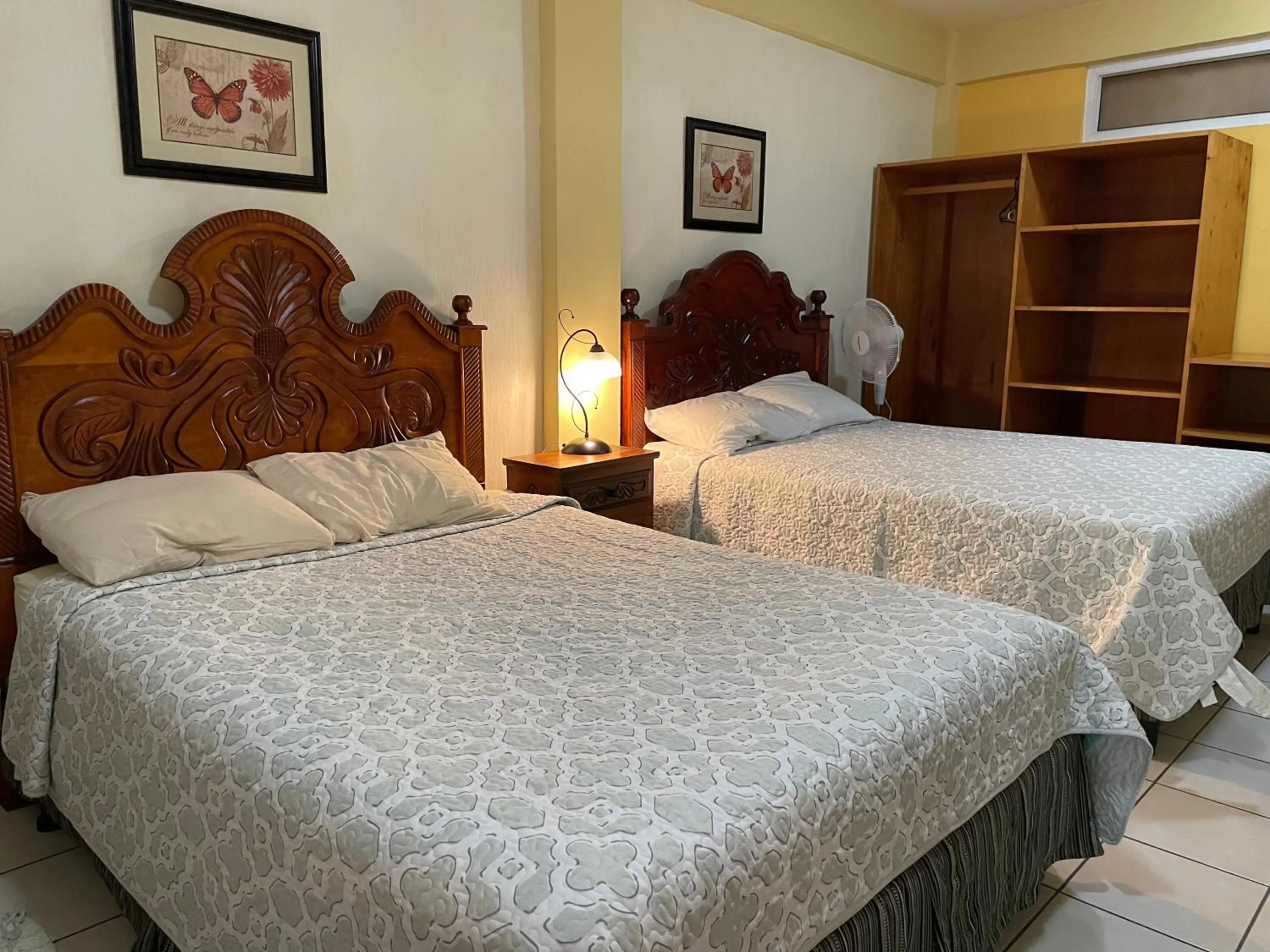 Bed in Hotel-Villas JABEL TINAMIT