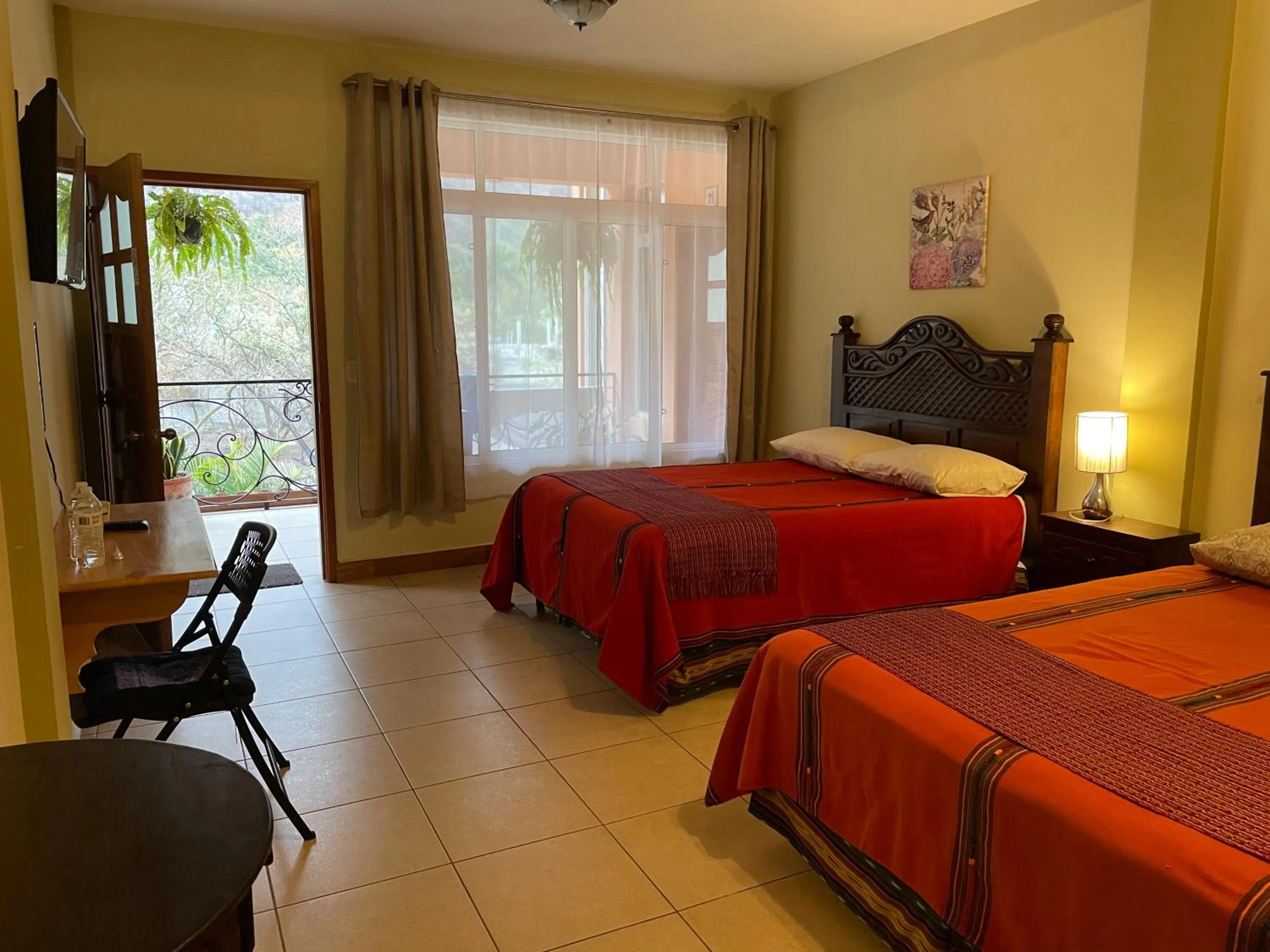 Bed in Hotel-Villas JABEL TINAMIT