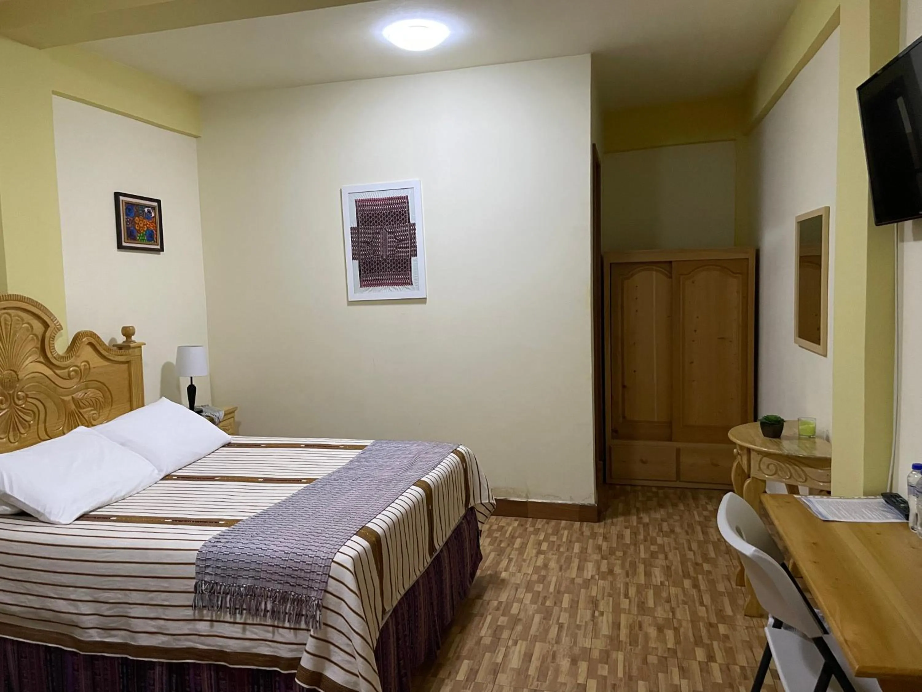 Bed in Hotel-Villas JABEL TINAMIT