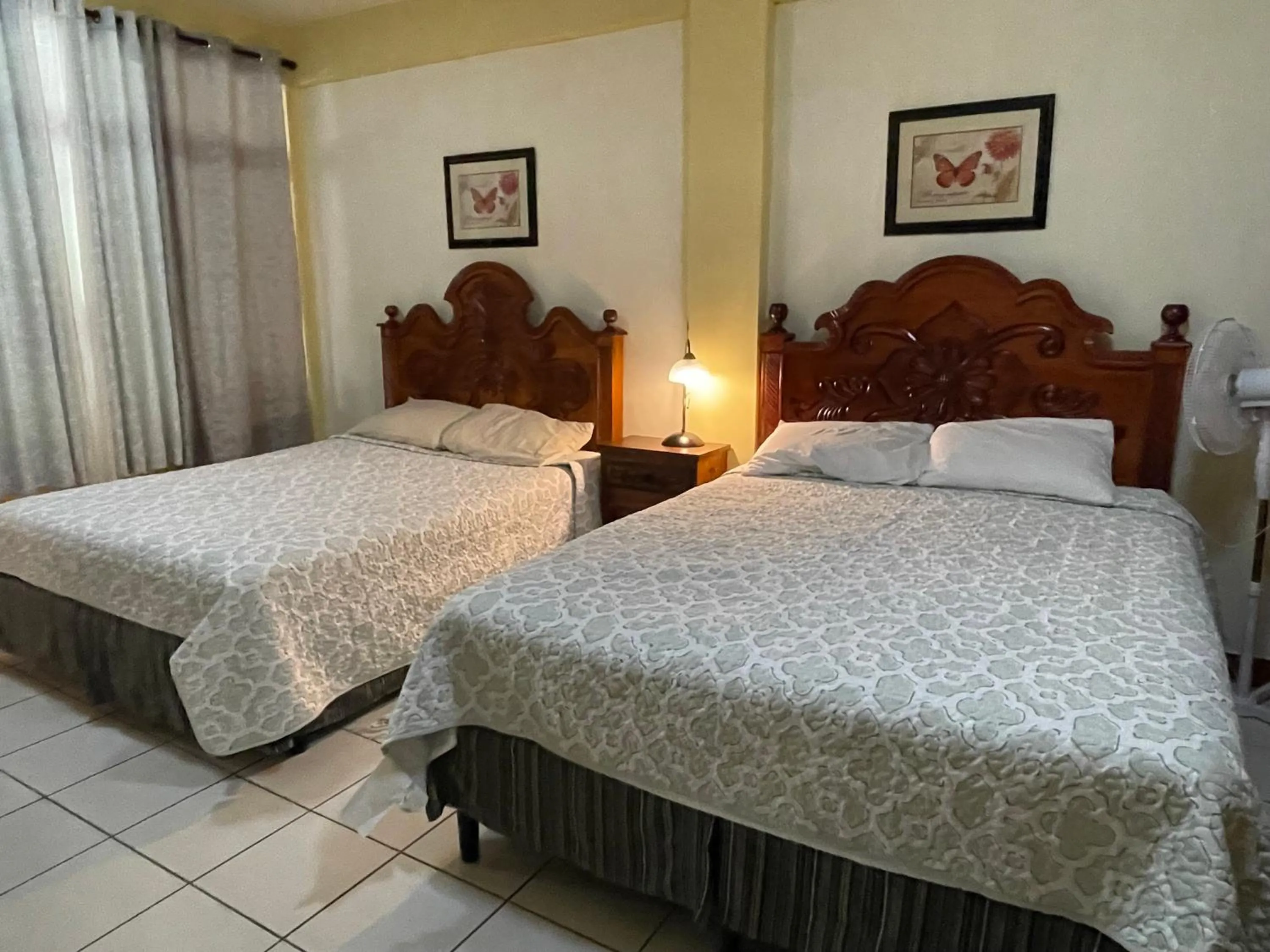 Bed in Hotel-Villas JABEL TINAMIT