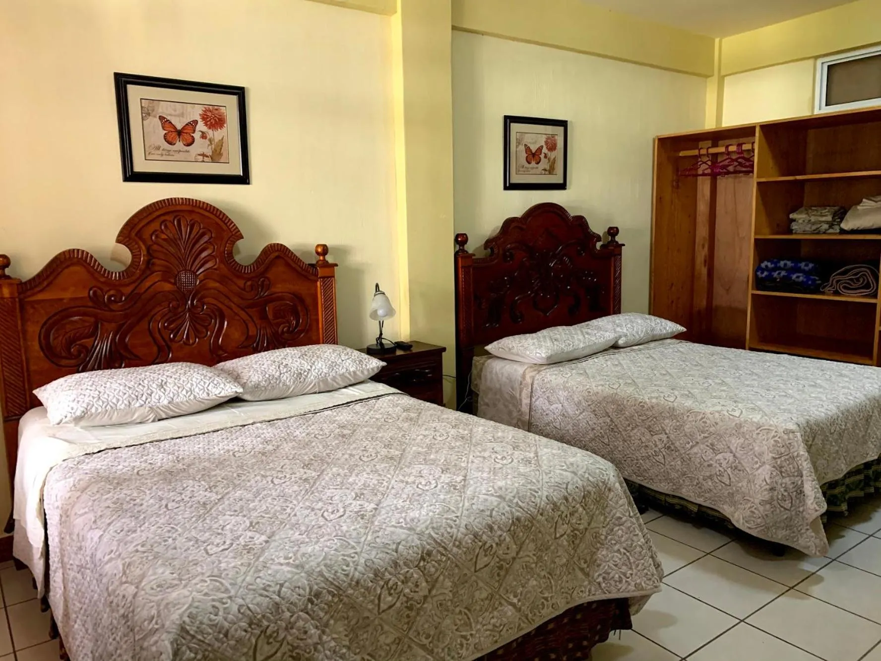 Bed in Hotel-Villas JABEL TINAMIT