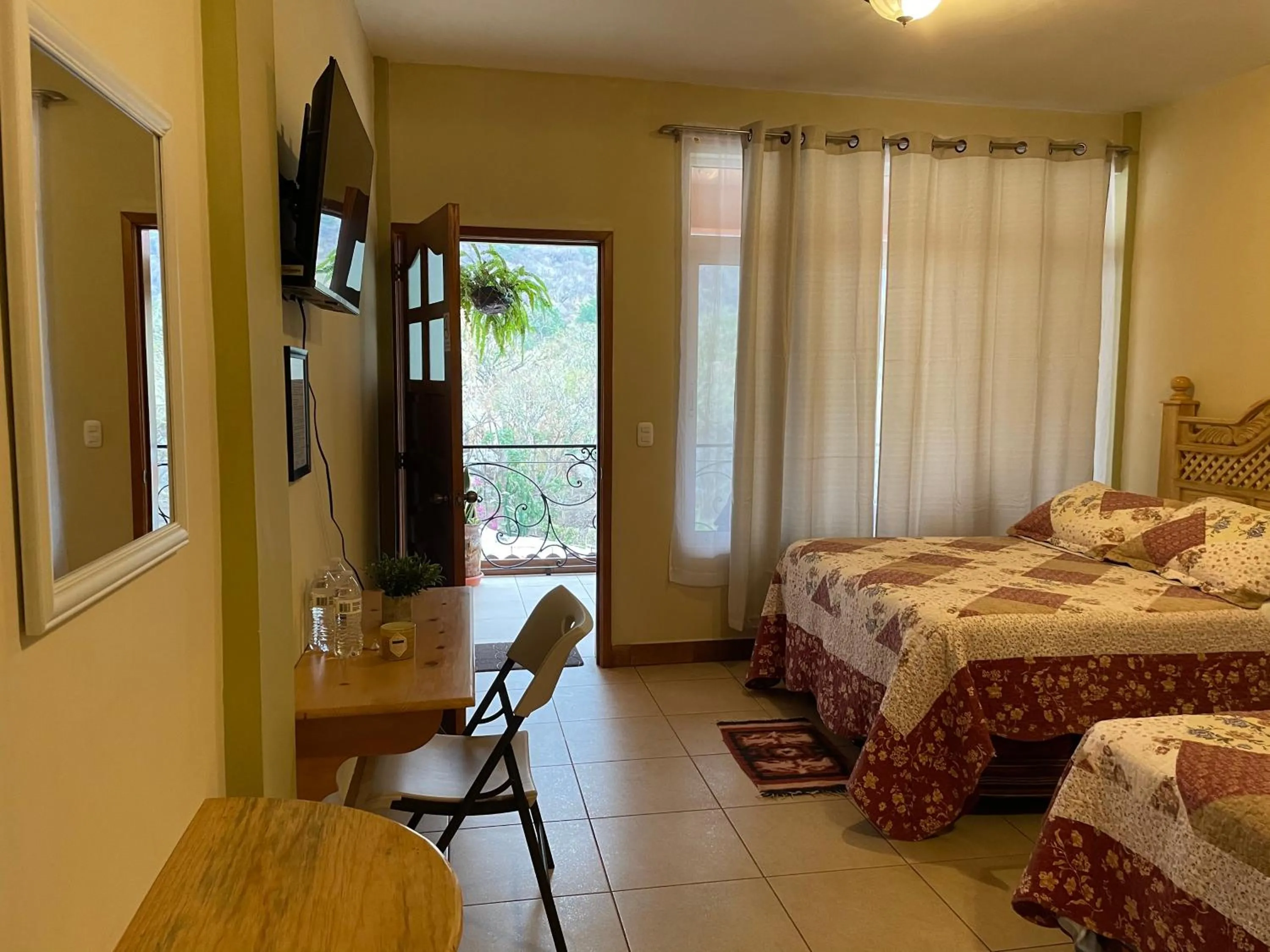 Bed in Hotel-Villas JABEL TINAMIT