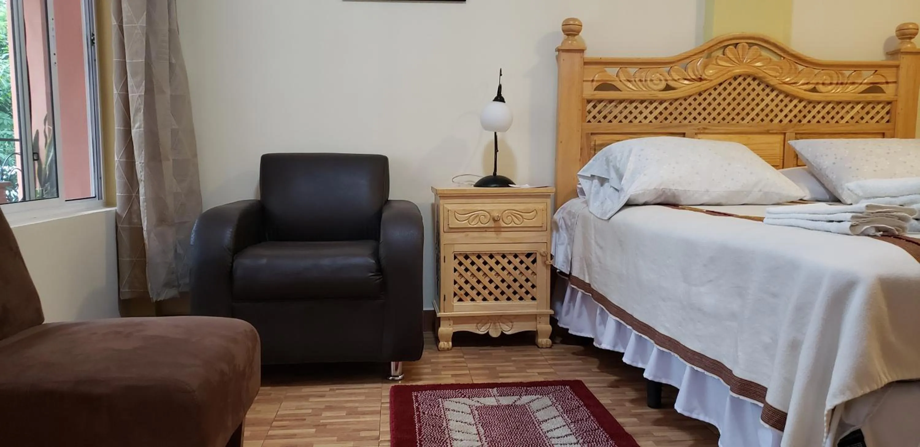 Bed in Hotel-Villas JABEL TINAMIT