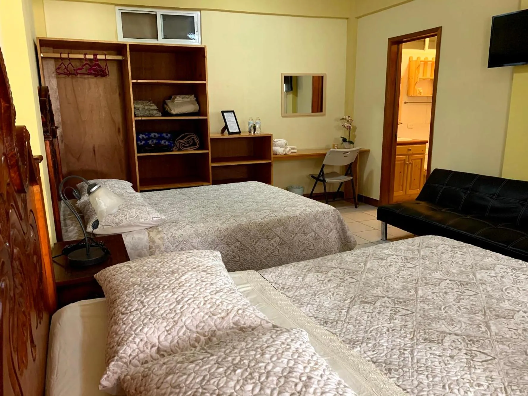 Bed in Hotel-Villas JABEL TINAMIT