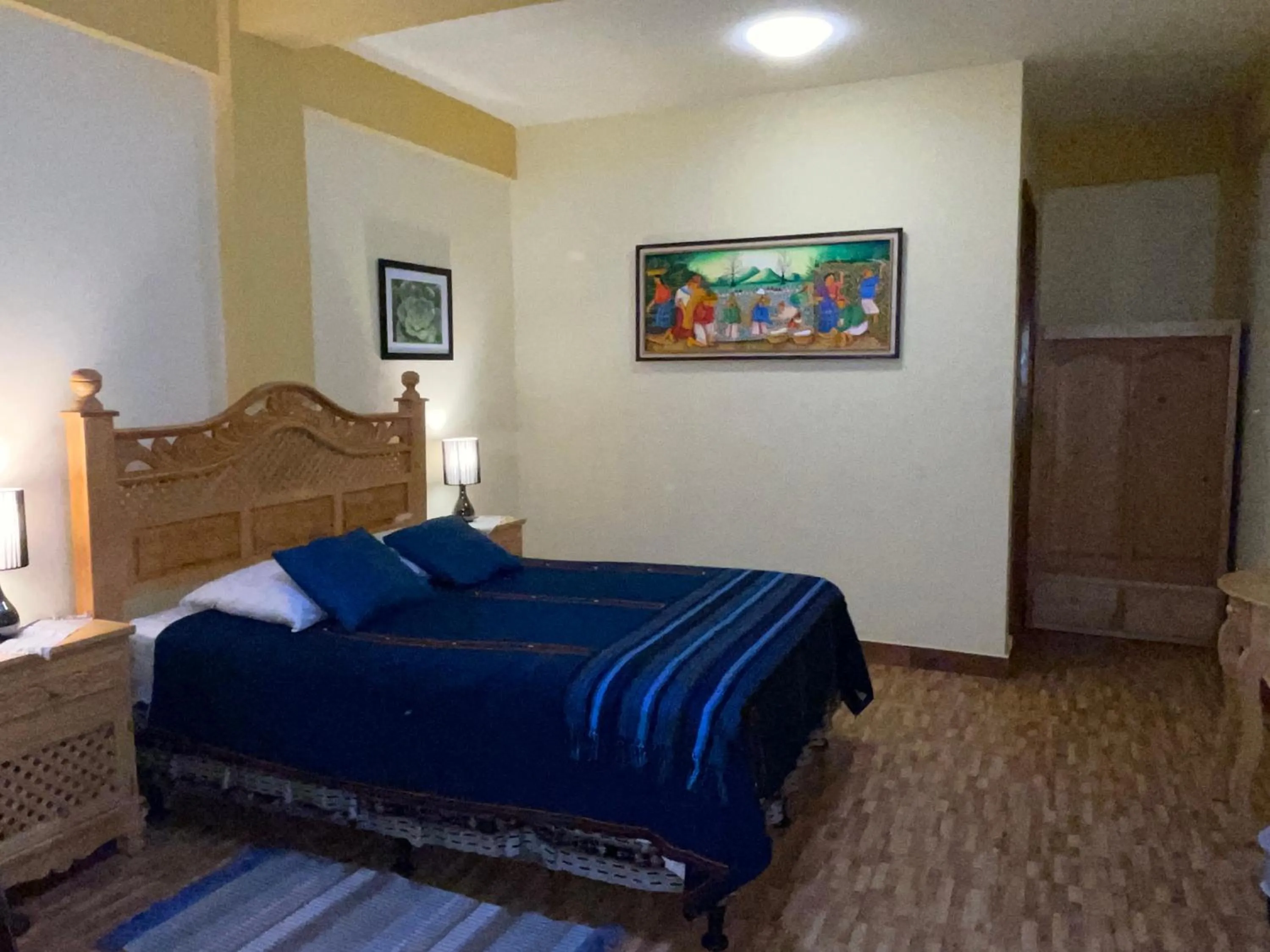 Bed in Hotel-Villas JABEL TINAMIT