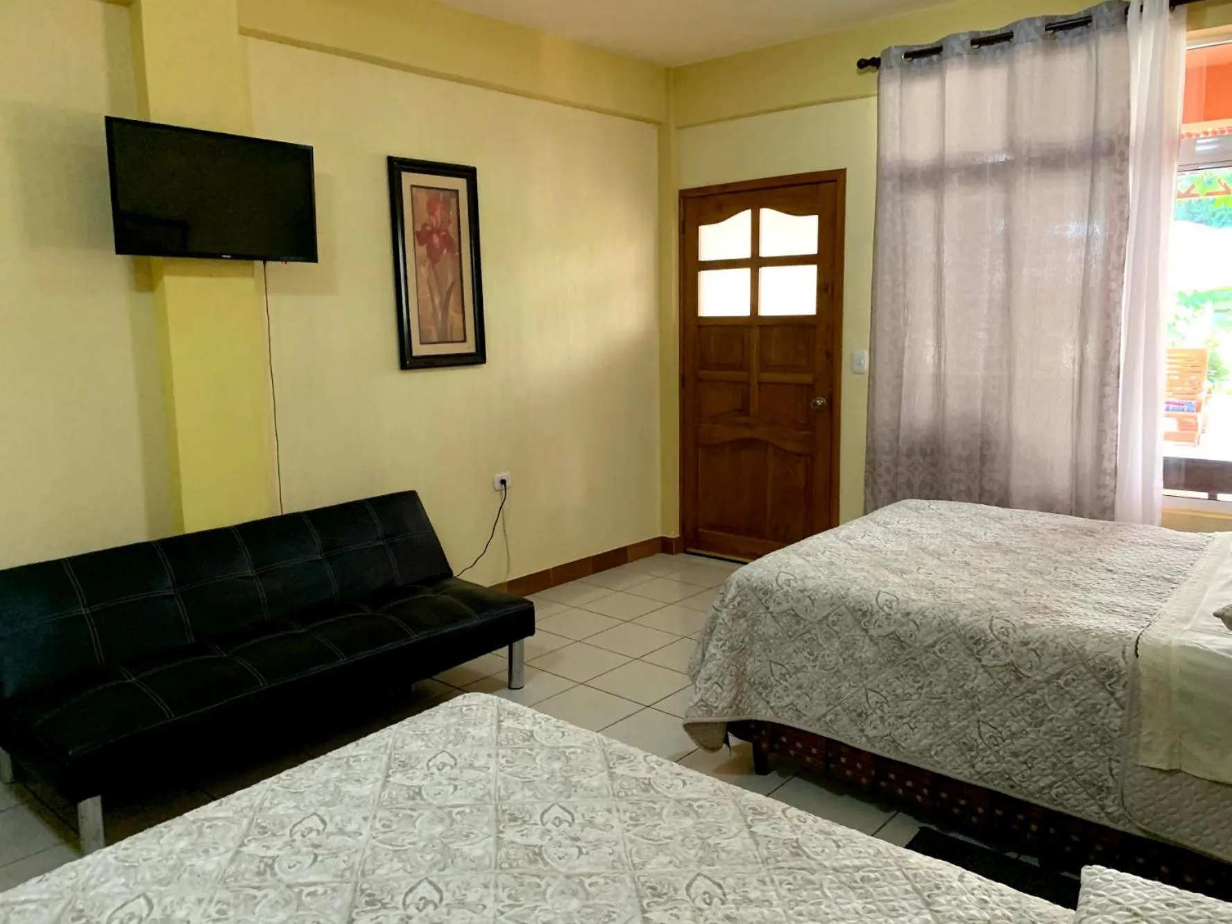 Bed in Hotel-Villas JABEL TINAMIT