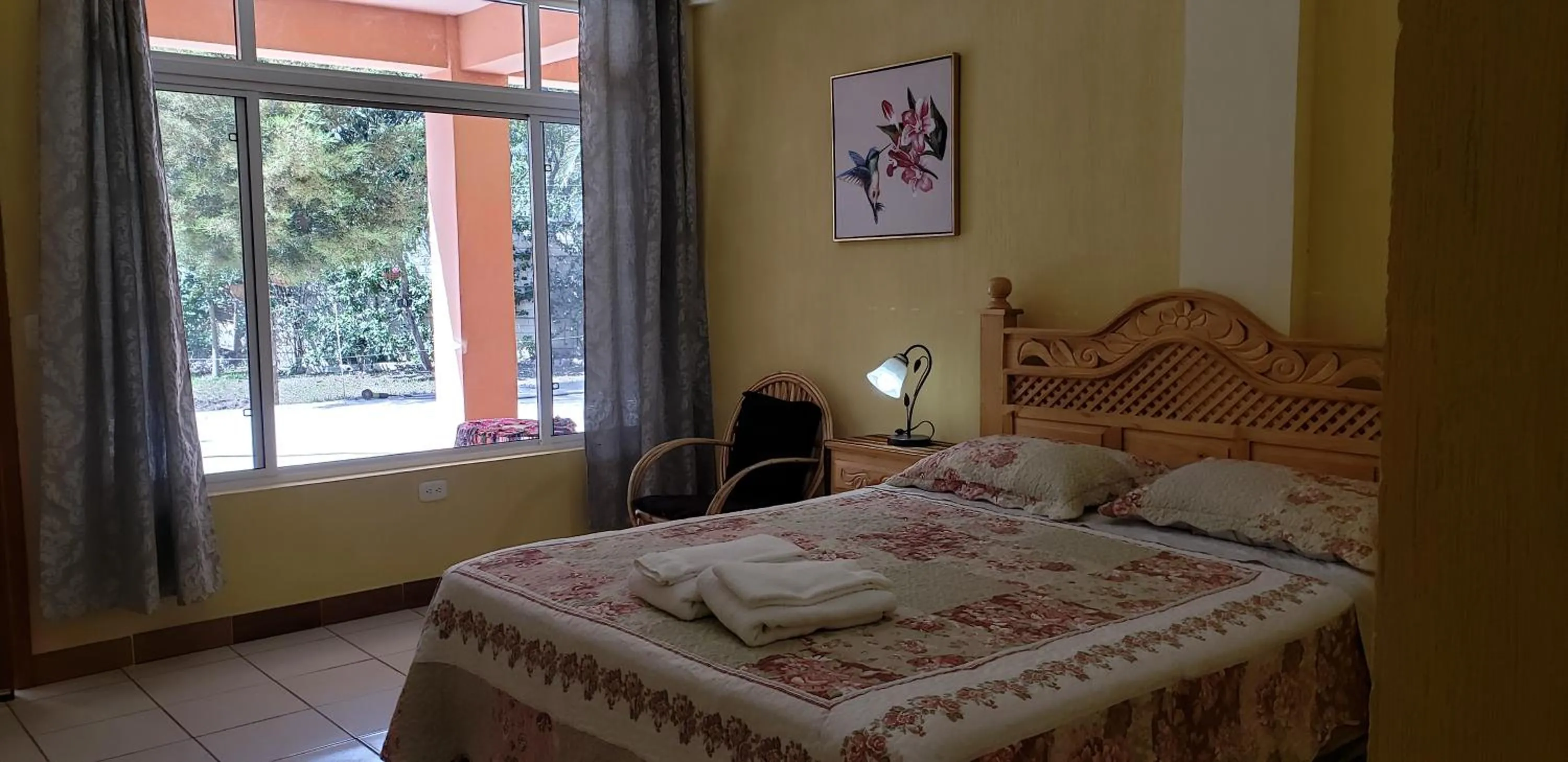 Bed in Hotel-Villas JABEL TINAMIT