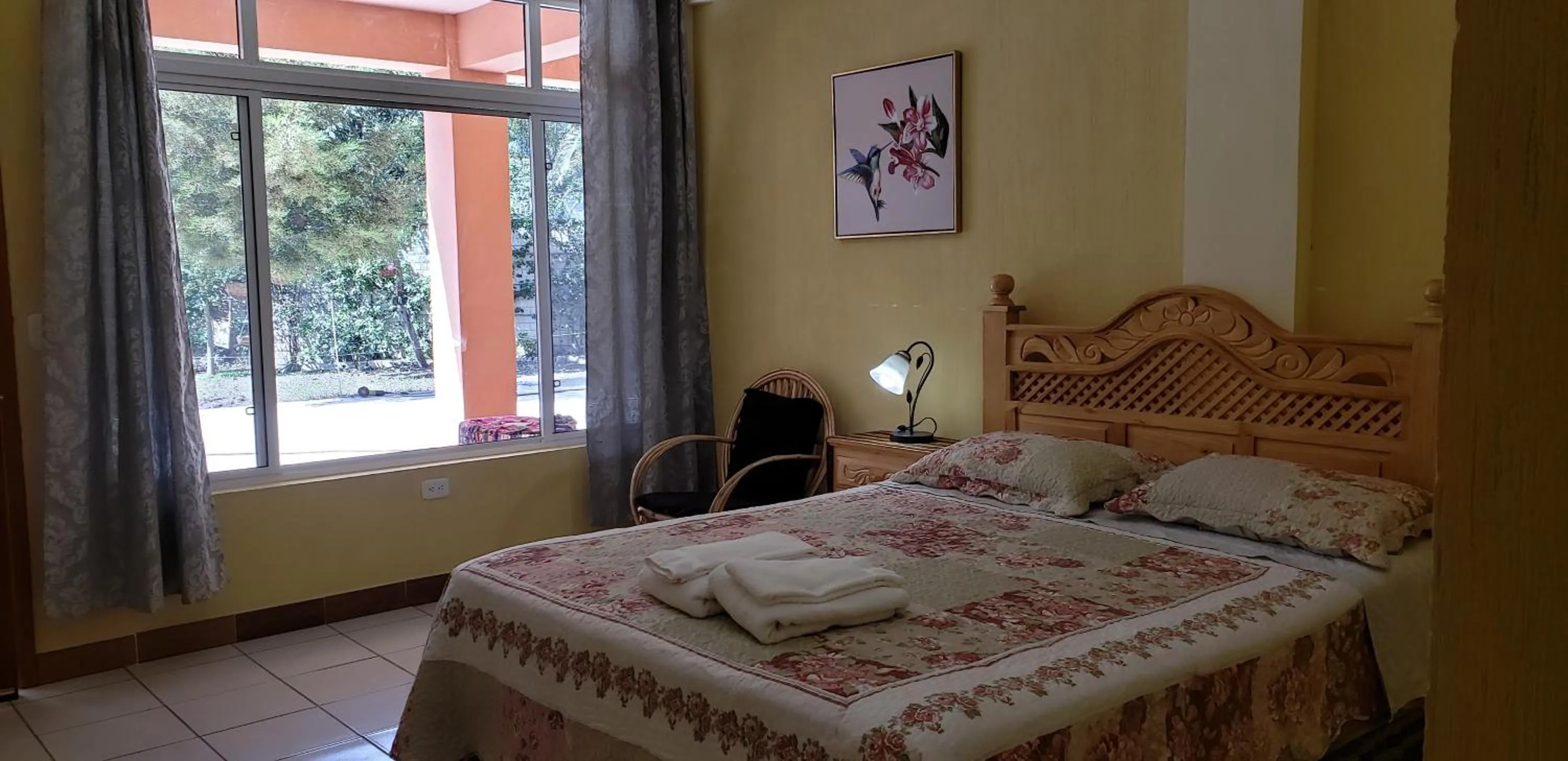 Bed in Hotel-Villas JABEL TINAMIT